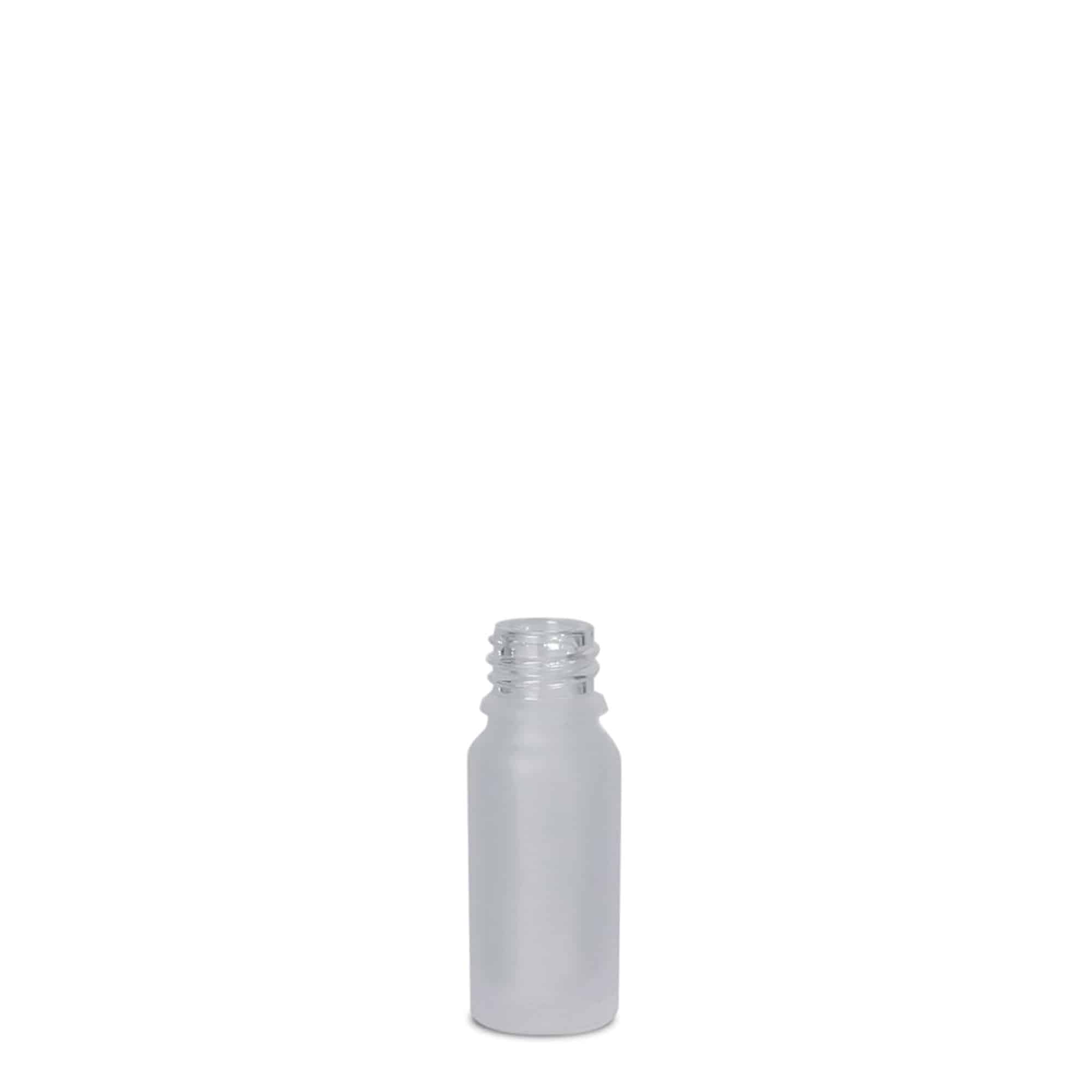 10 ml frasco medicinal, vidrio, esmerilado, boca: DIN 18