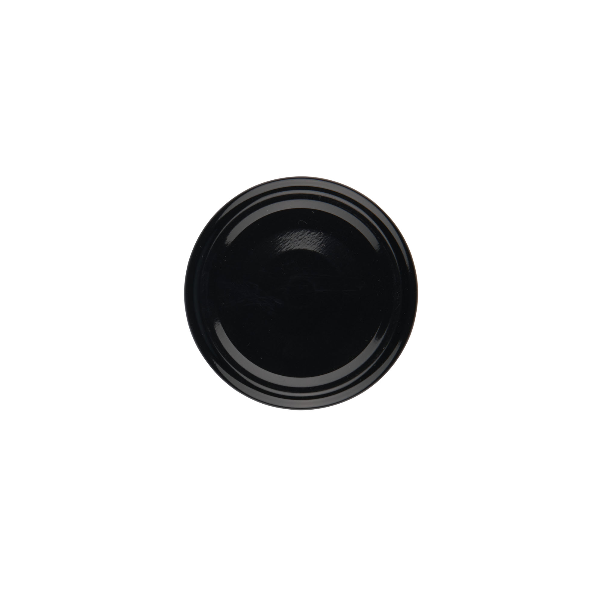Tapa Twist-Off, hojalata, negro, para boca: TO 58