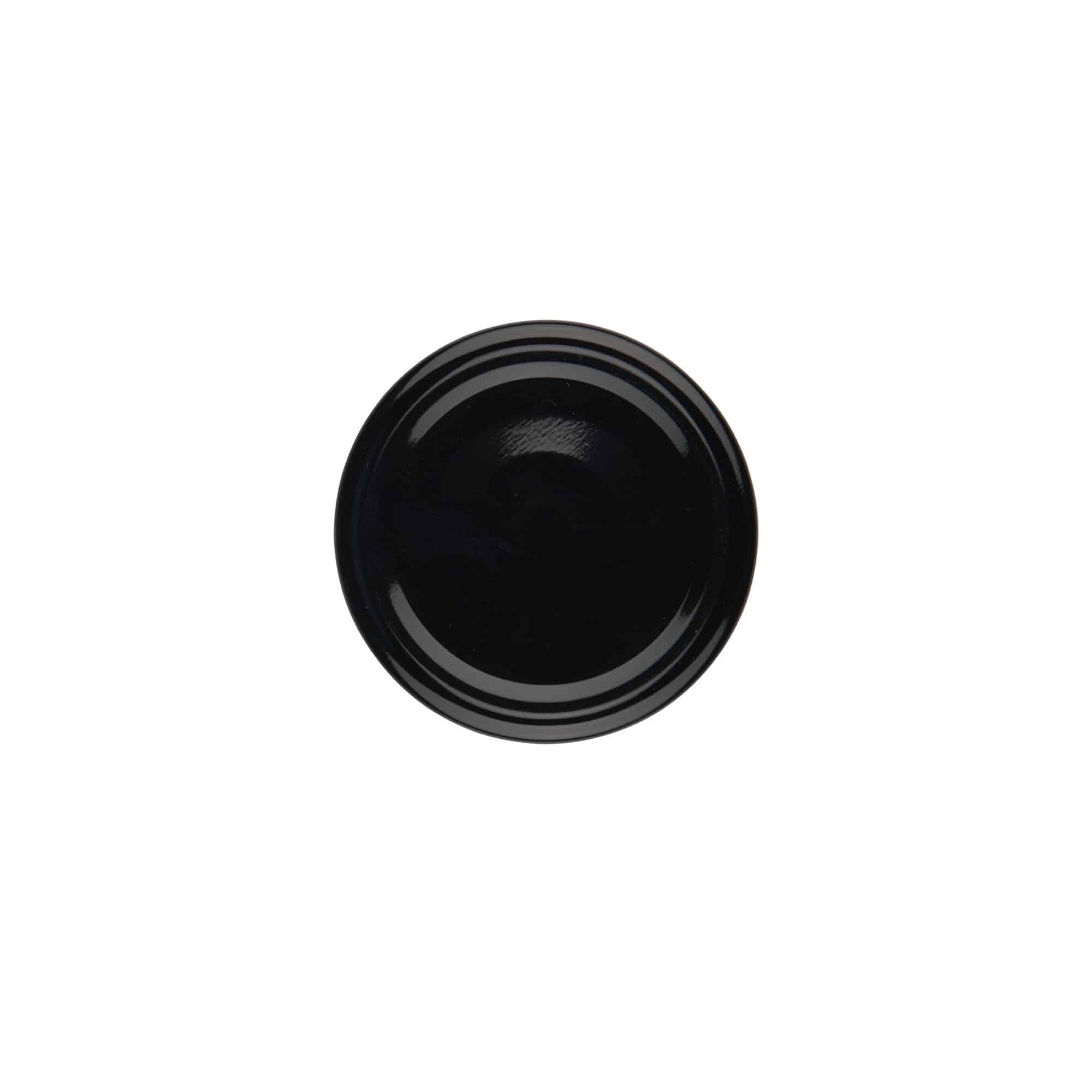 Tapa Twist-Off, hojalata, negro, para boca: TO 58