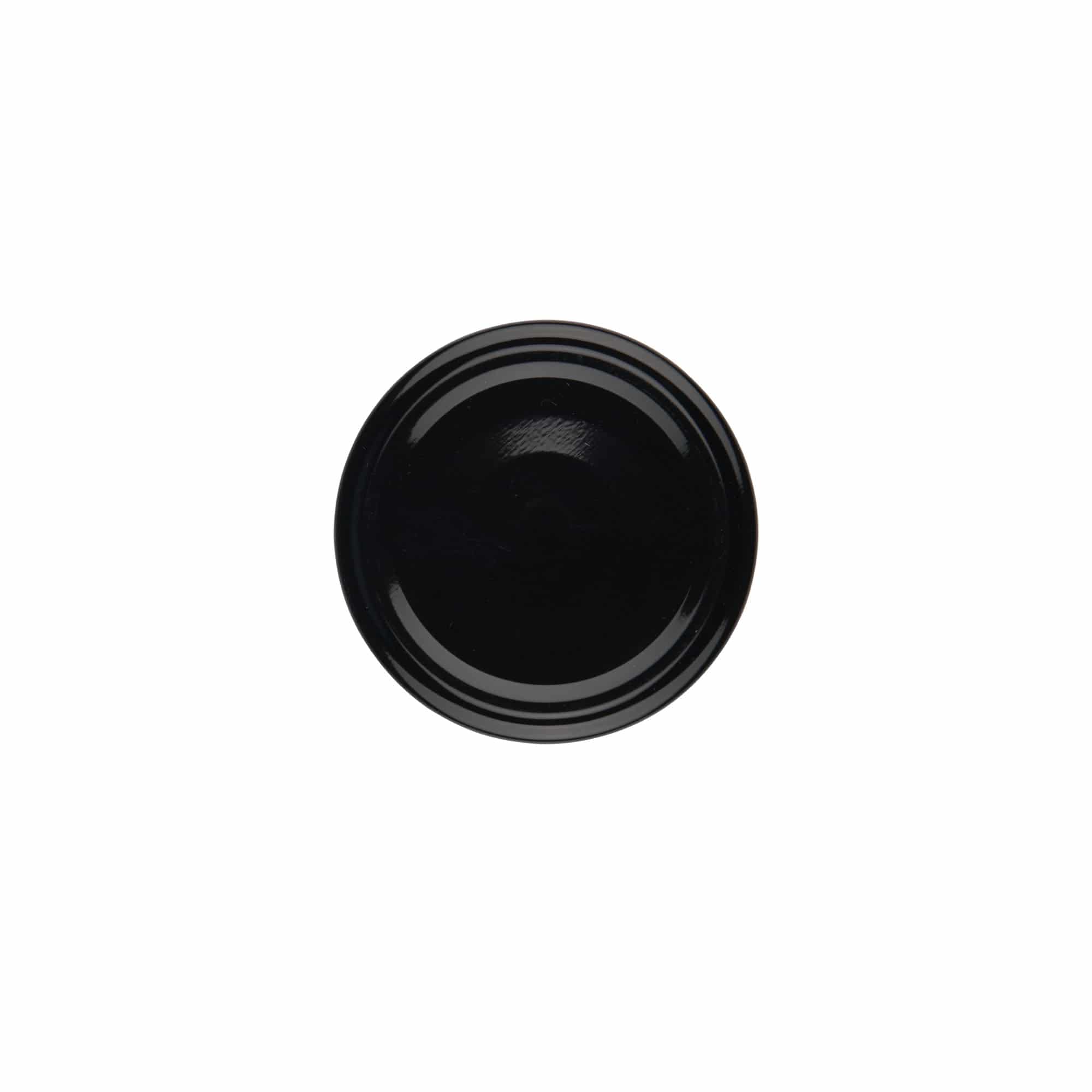 Tapa Twist-Off, hojalata, negra, para boca: TO 58 Tapa Twist-Off, hojalata, negra, para boca: TO 58