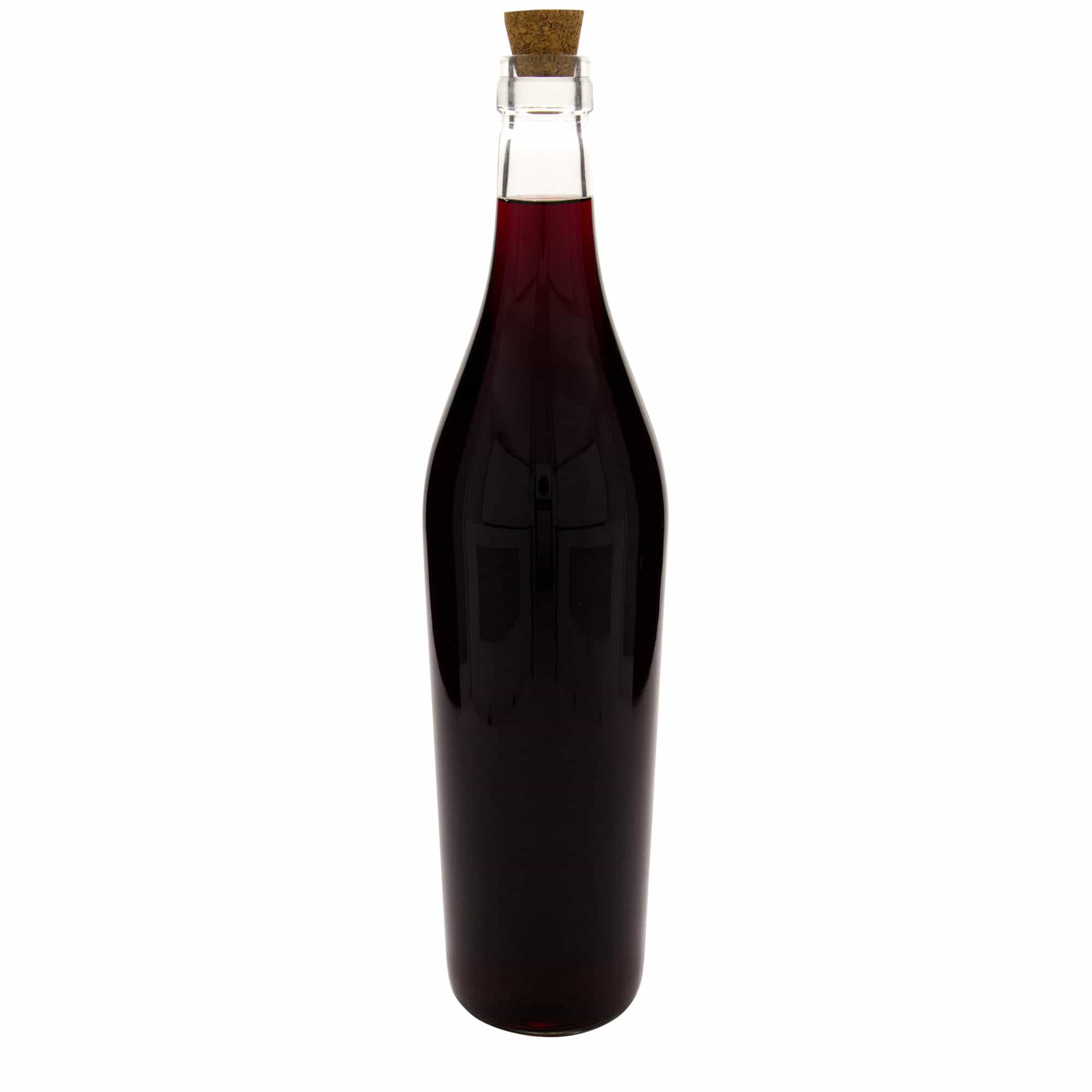 Botella de vidrio 'Big Joe' de 3000 ml, boca: corcho
