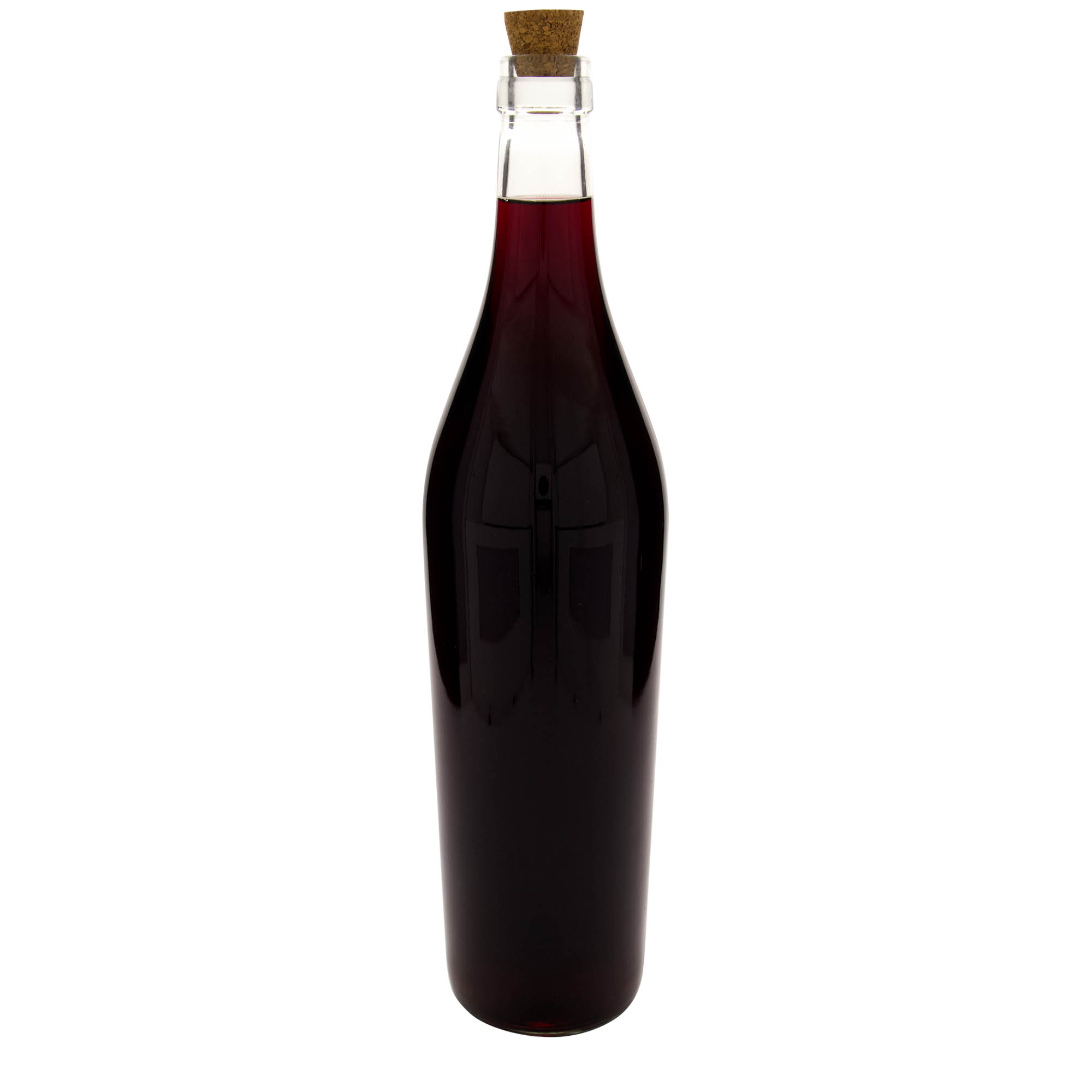 Botella de vidrio de 3.000 ml 'Big Joe', boca: corcho