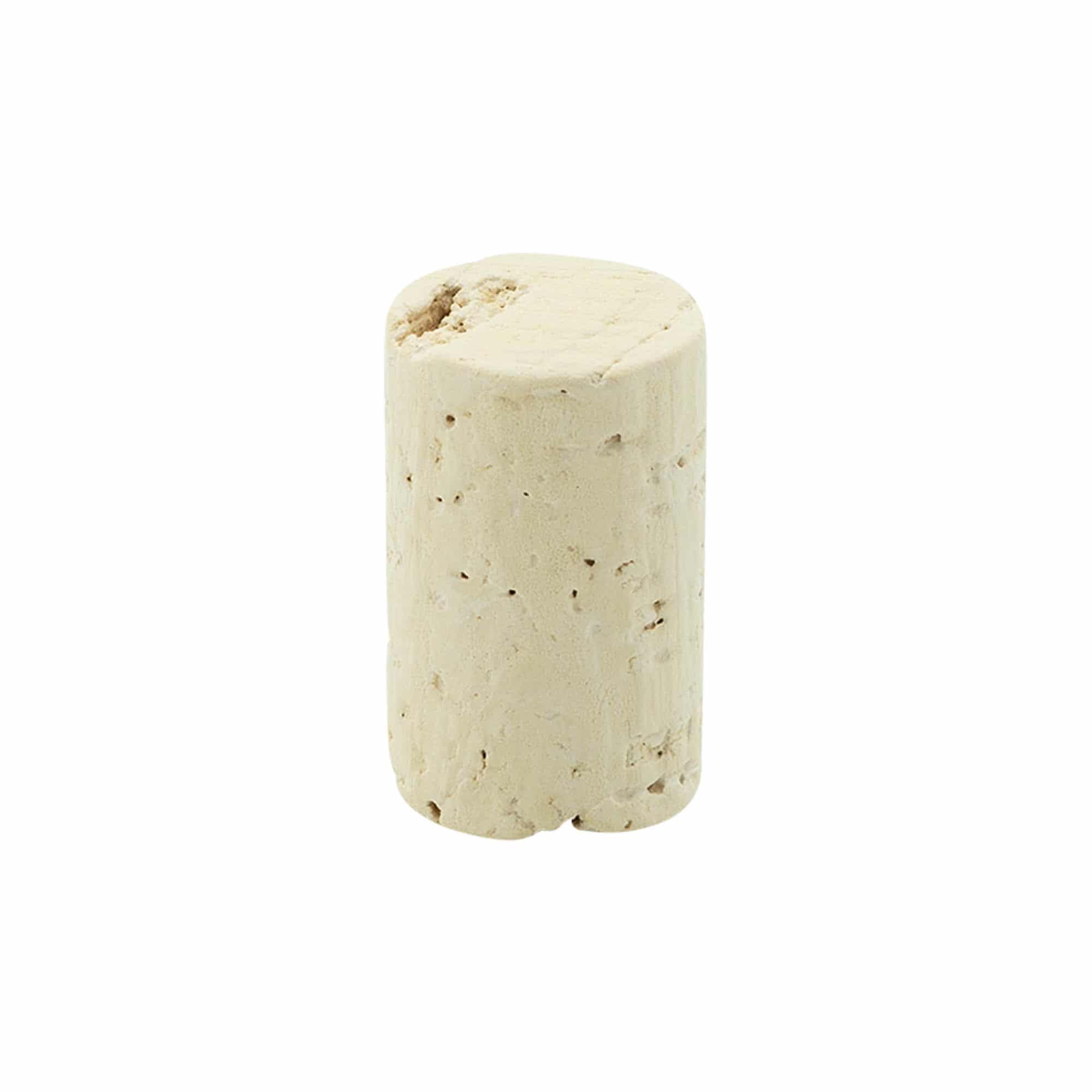 Corchos para vino de 24 mm, corcho natural, beige, para boca: corcho