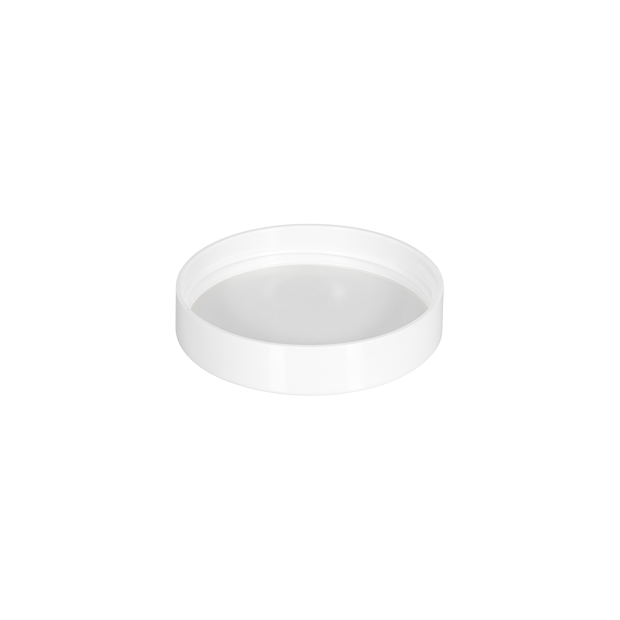 Tapa de rosca para 120 ml 'Brown Line', PP, blanca Tapa de rosca para 120 ml 'Brown Line', PP, blanca