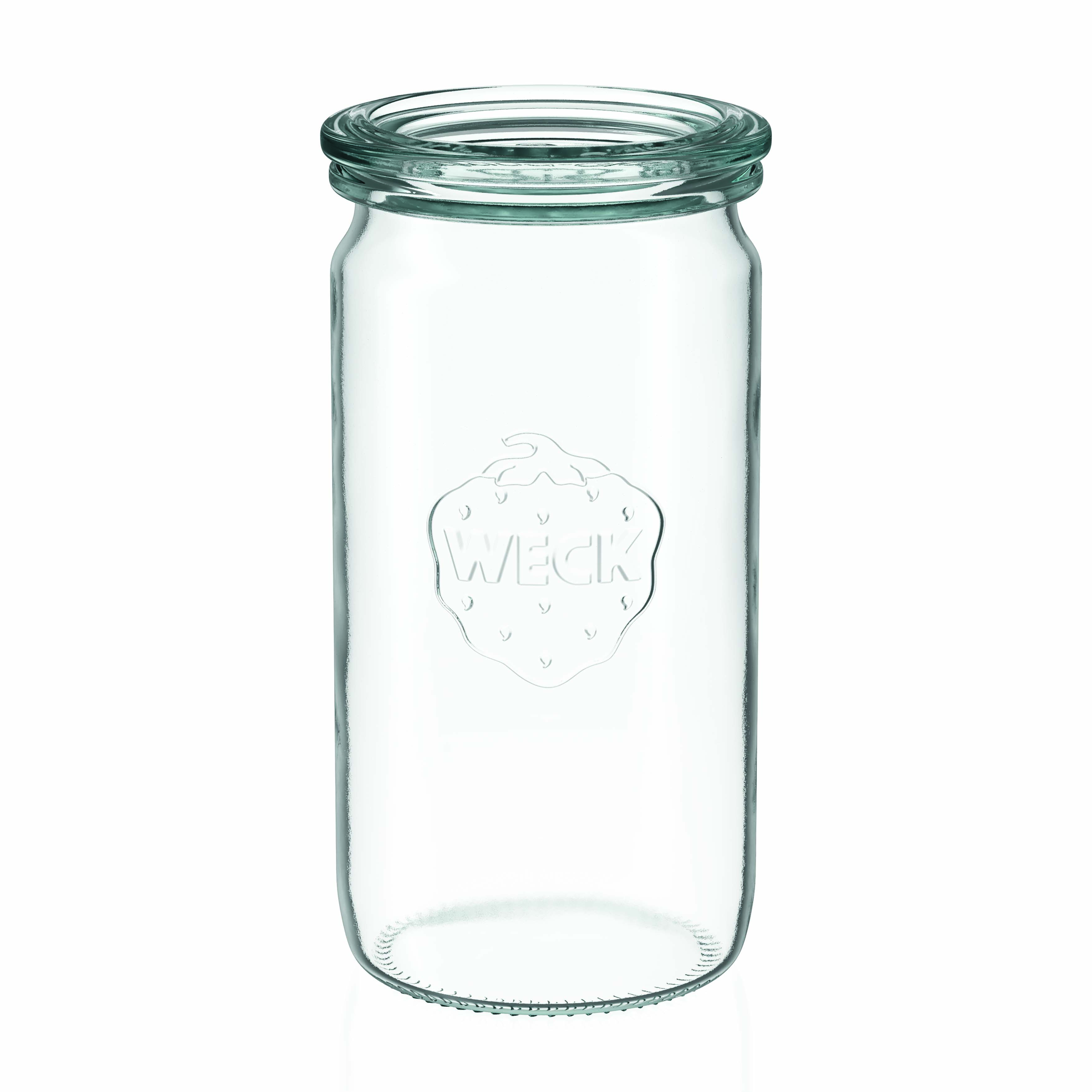 340 ml vaso cilíndrico WECK, boca: borde redondo
