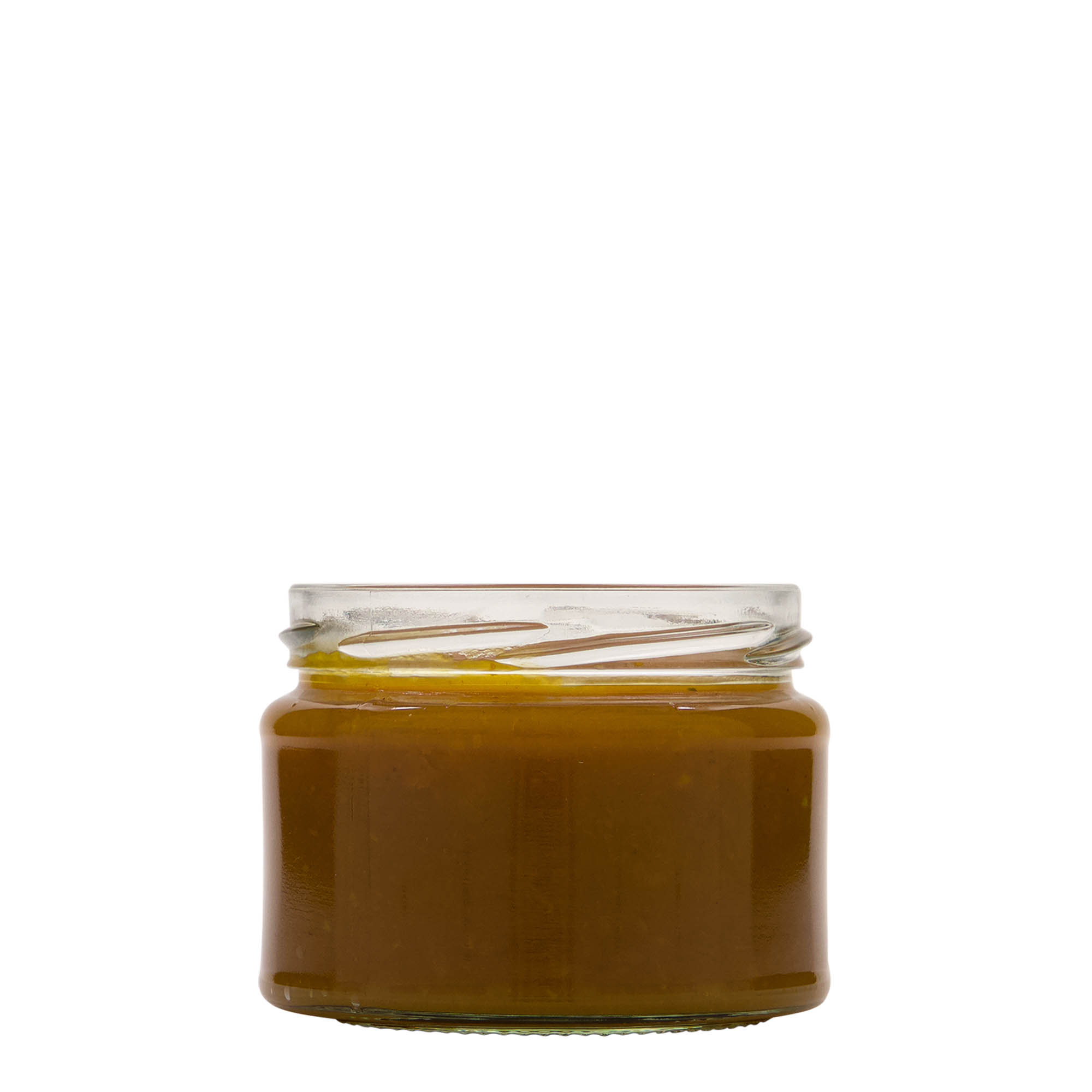 280 ml frasco redondo plano, boca: Twist-Off (TO 82)