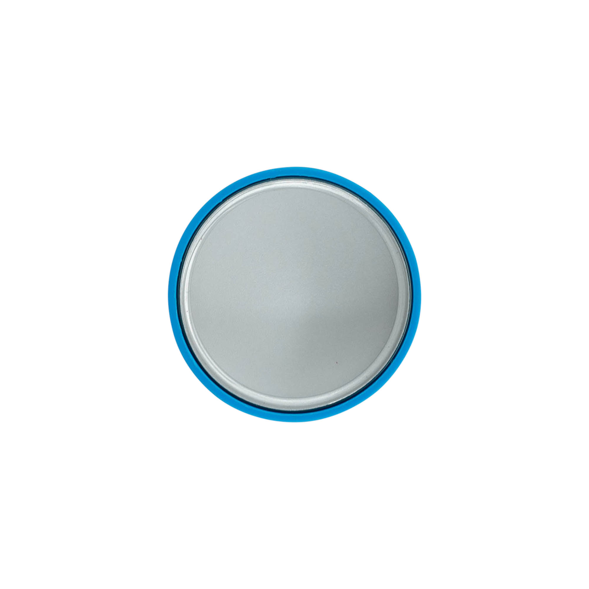Tapón de rosca, plástico ABS, azul agua, para boca: GPI 33/400