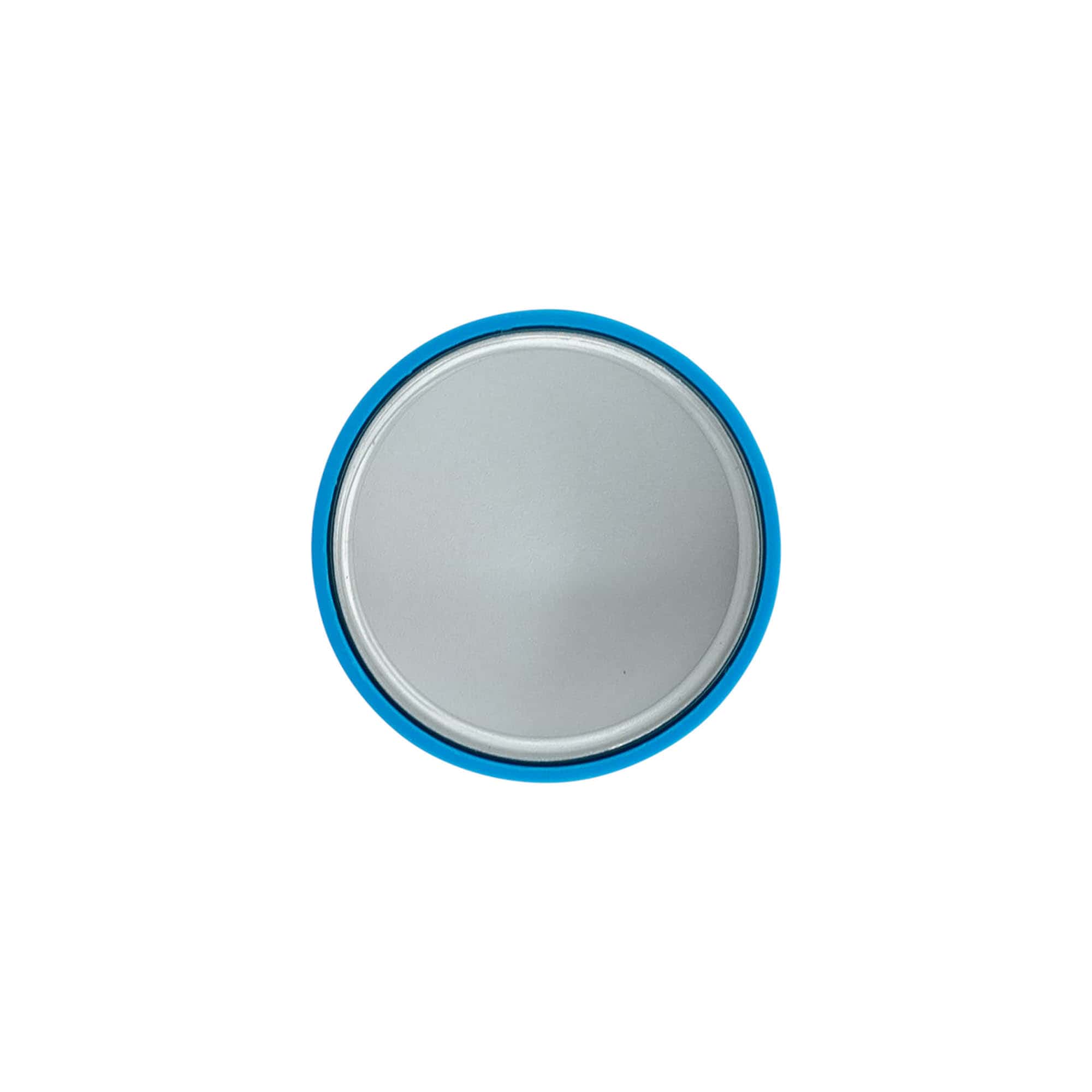 Tapón de rosca, plástico ABS, azul agua, para boca: GPI 33/400