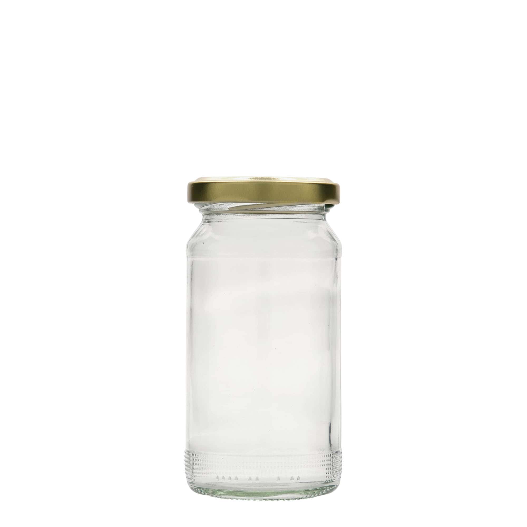 Vaso redondo alto de 212 ml, boca: Twist-off (TO 53)