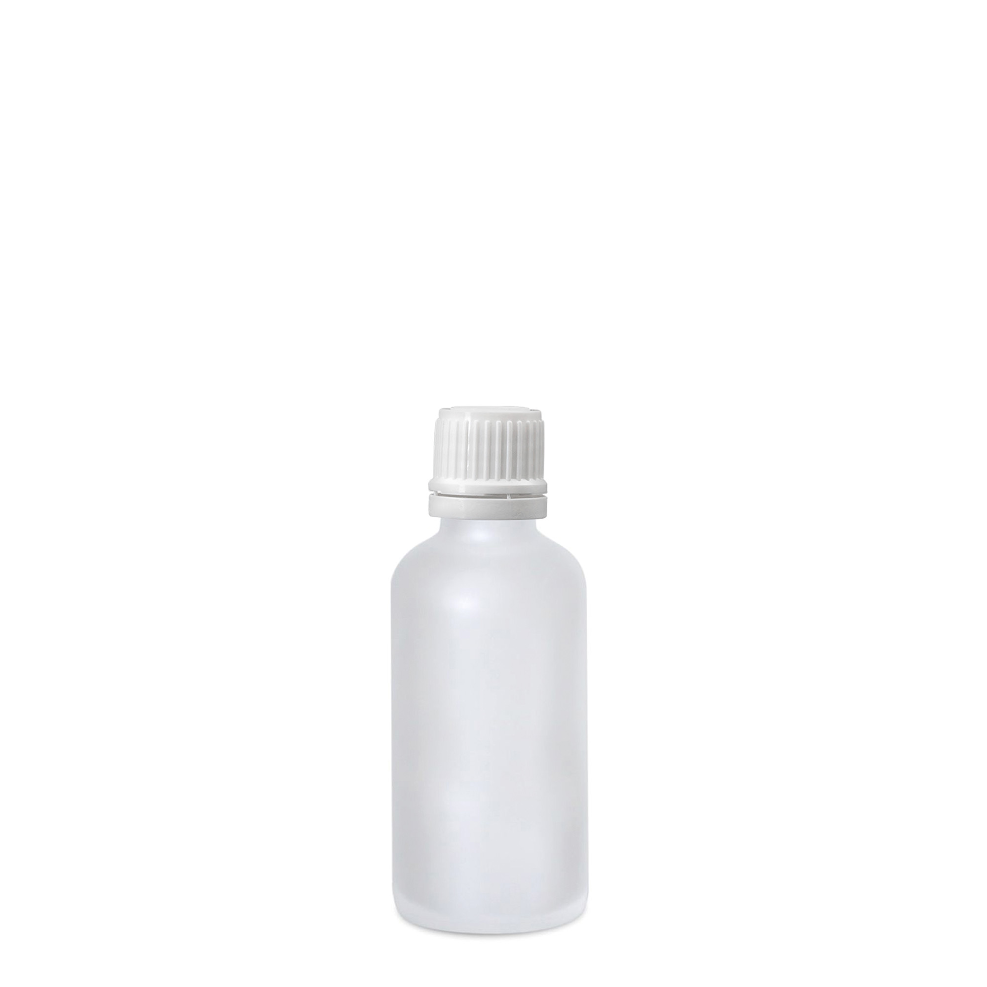 50 ml frasco medicinal, vidrio, esmerilado, boca: DIN 18