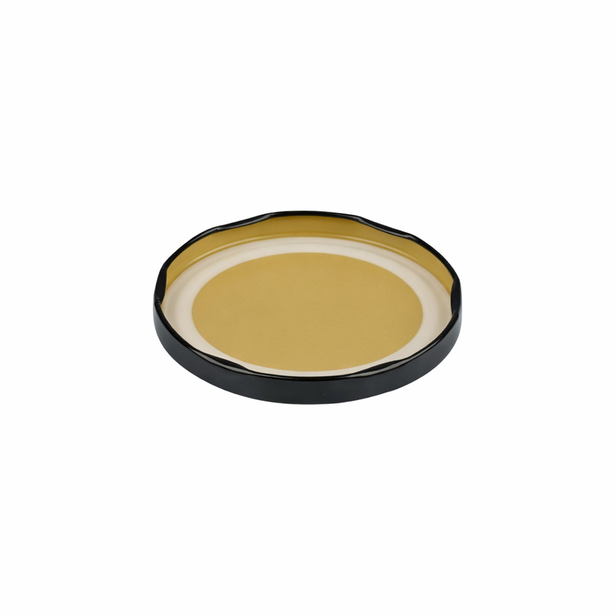 Tapa Twist-off, hojalata, esterilizable, negras, para boca: TO 82