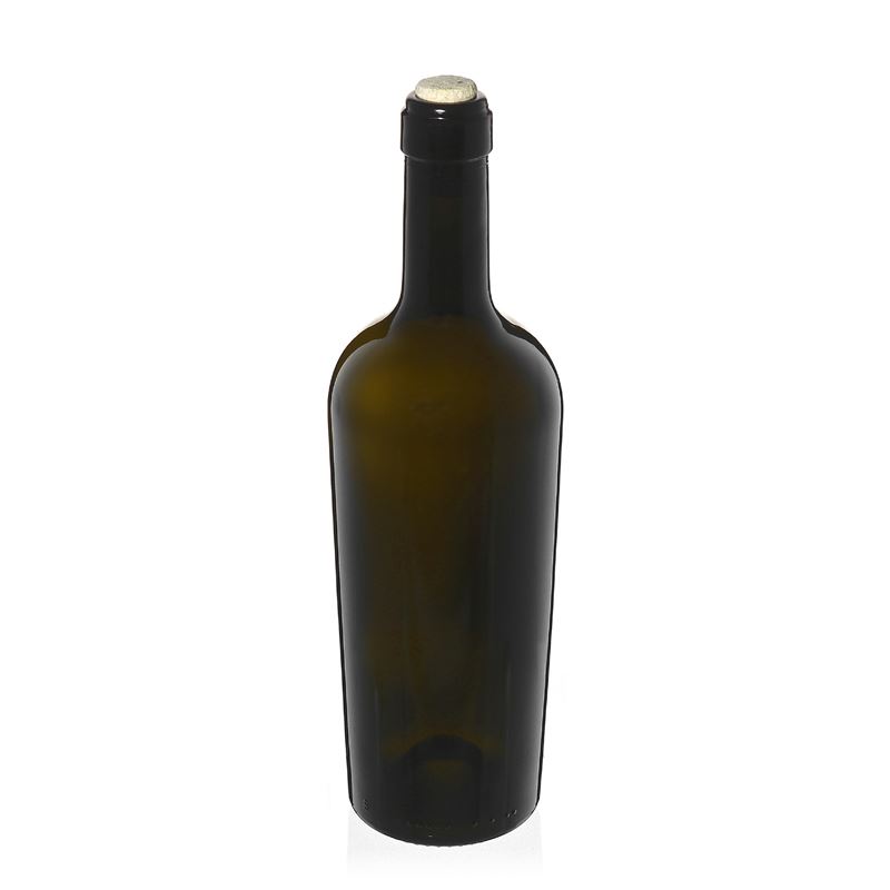 Botella de vino de 750 ml 'Imperiale', verde antiguo, boca: corcho
