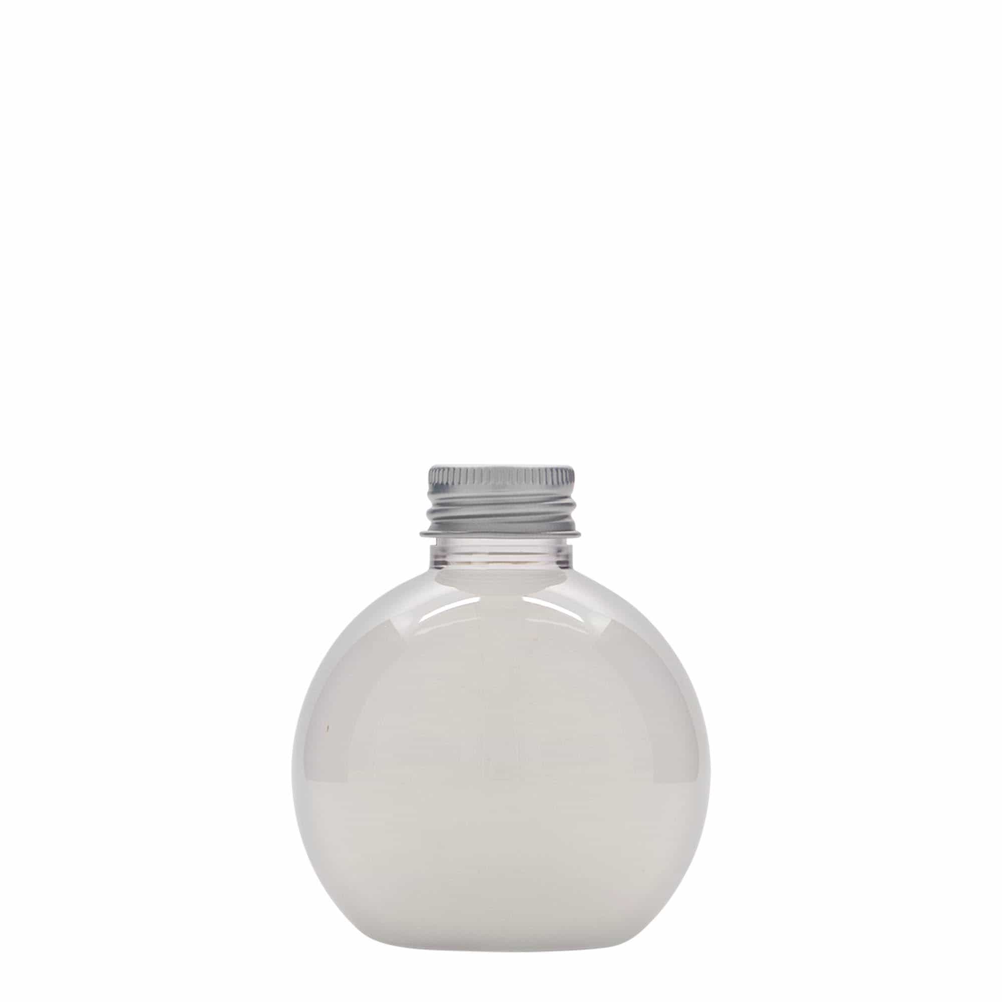 Botella de PET 'Perry' de 150 ml, redonda, plástico, boca: GPI 24/410