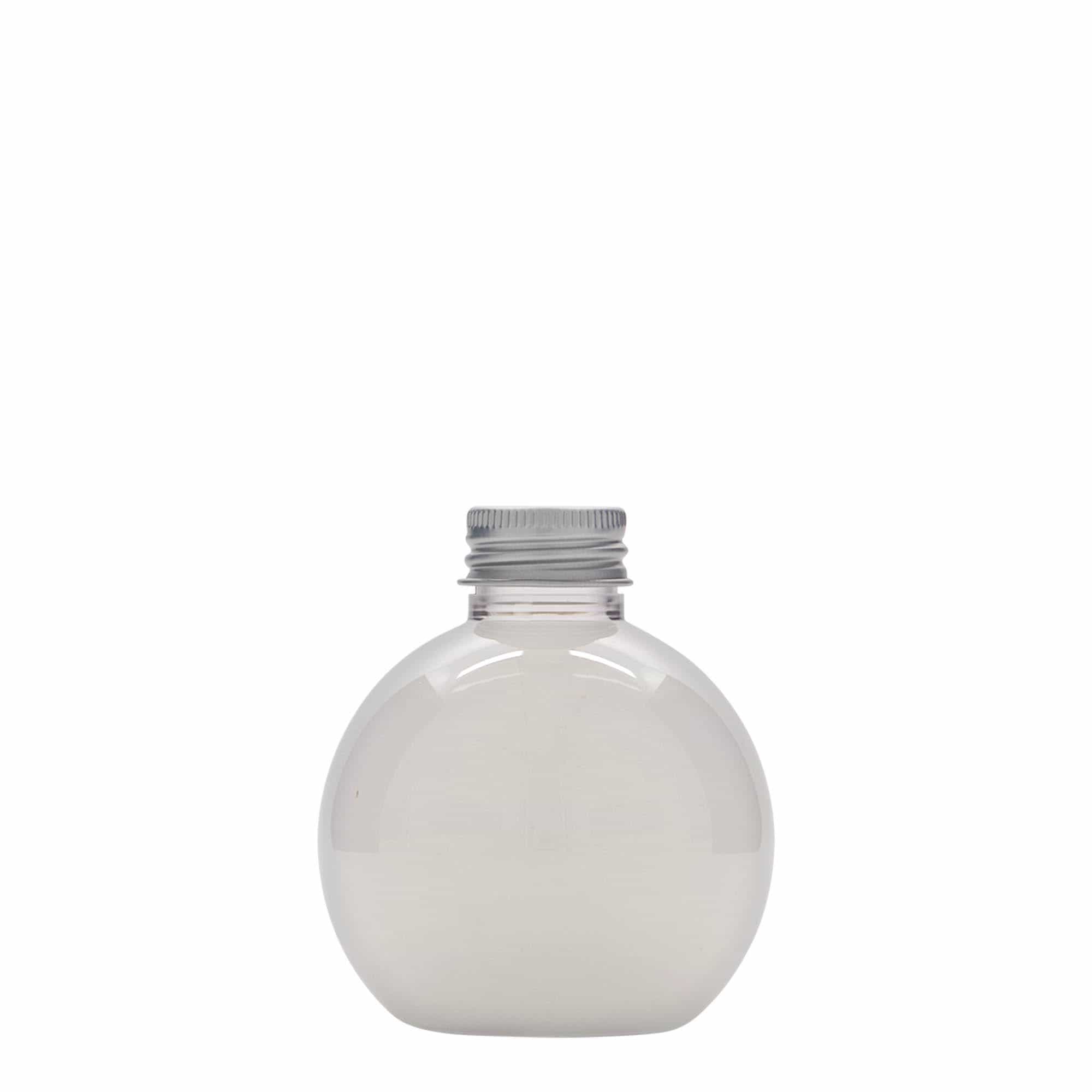 Botella de PET 'Perry' de 150 ml, redonda, plástico, boca: 24/410