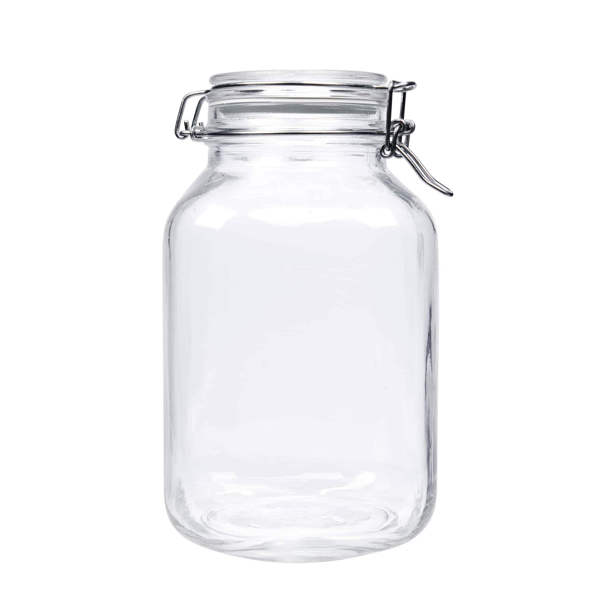 Tarro hermético 'Fido' de 3000 ml, cuadrado, boca: cierre mecánico Tarro hermético 'Fido' de 3000 ml, cuadrado, boca: cierre mecánico