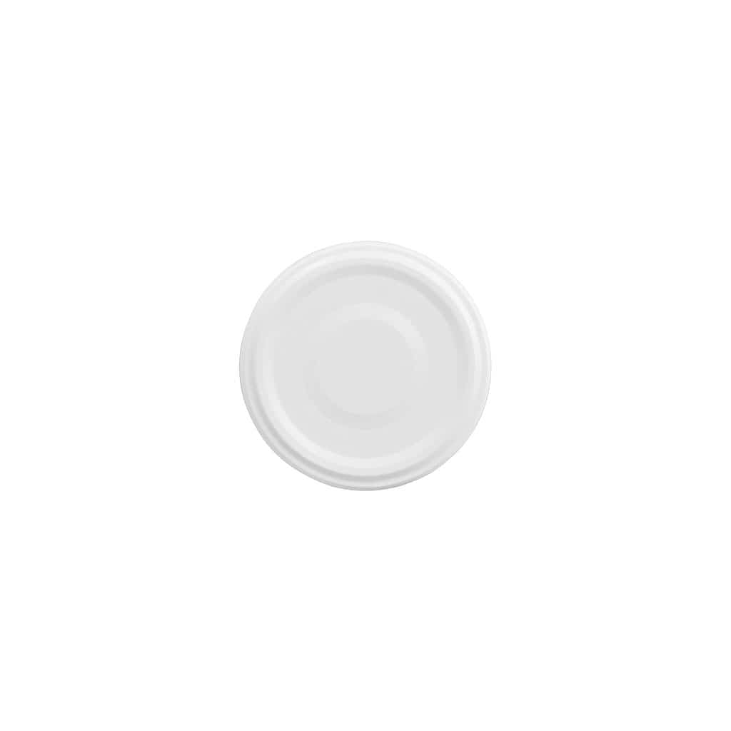 Tapa Twist-Off, hojalata, blanco, para boca: TO 48