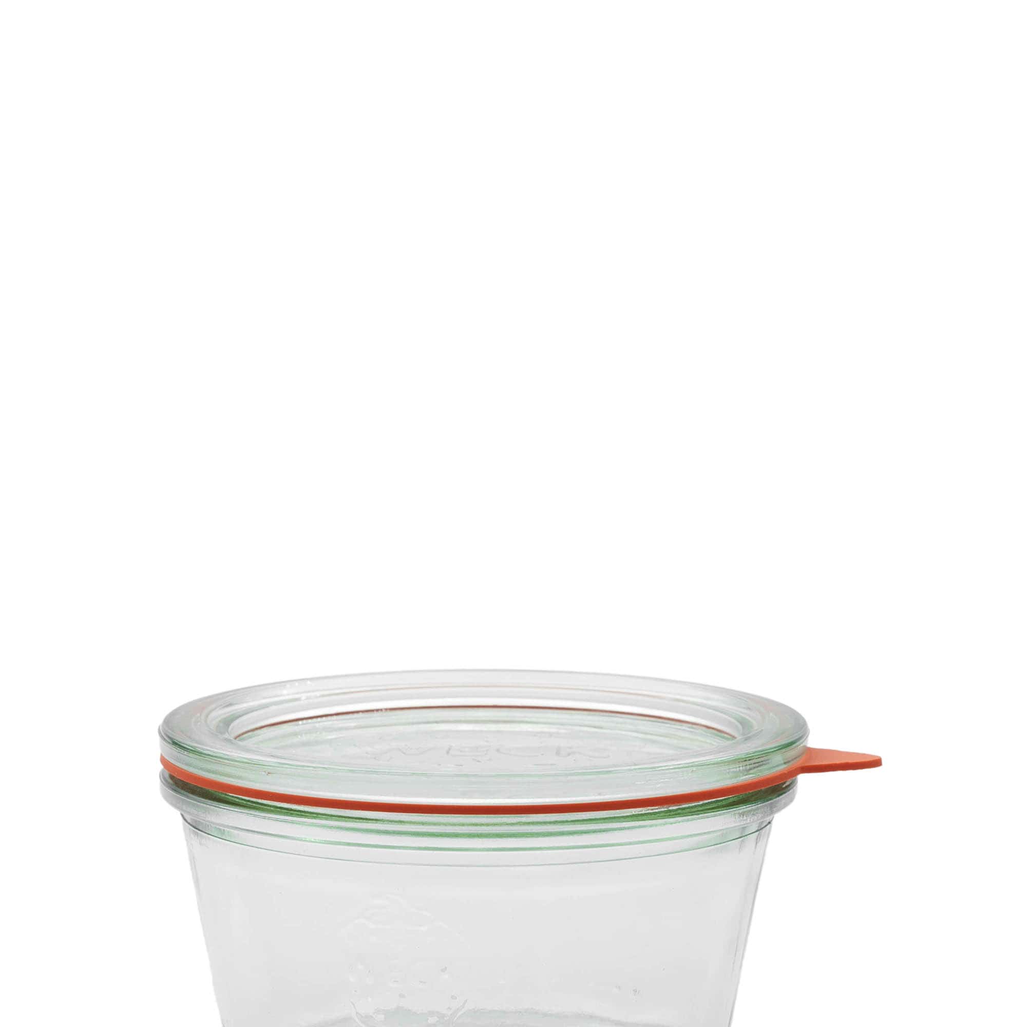 Anillo de conservación WECK RR100 #, rojo, boca: borde redondo