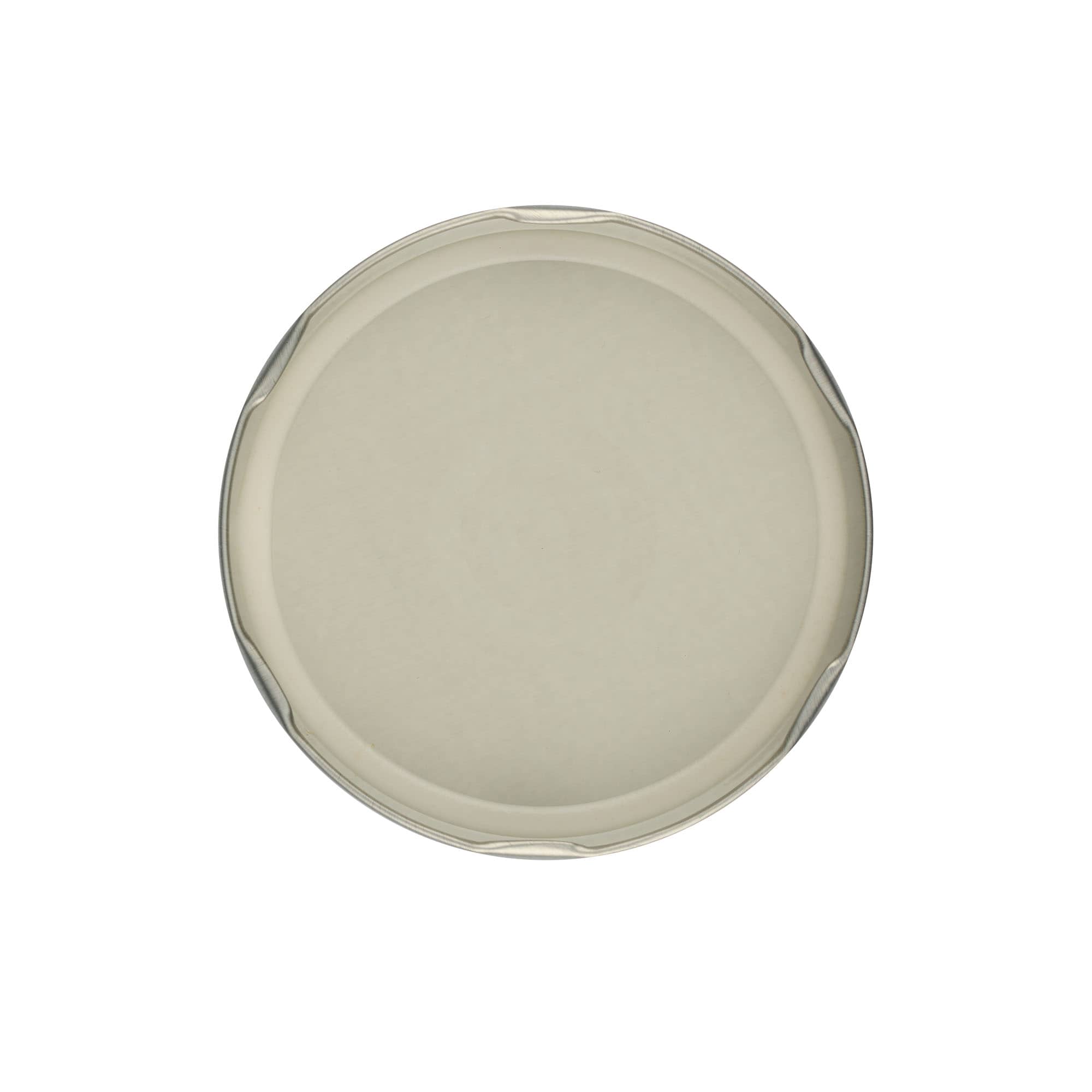 Tapa Twist-Off, hojalata, plateado, para boca: TO 100