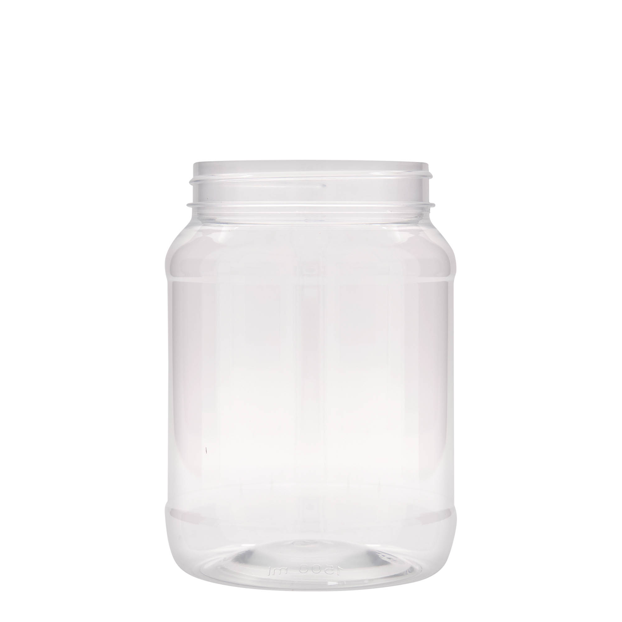1.500 ml lata PET 'Lulu', plástico, boca: 100/400