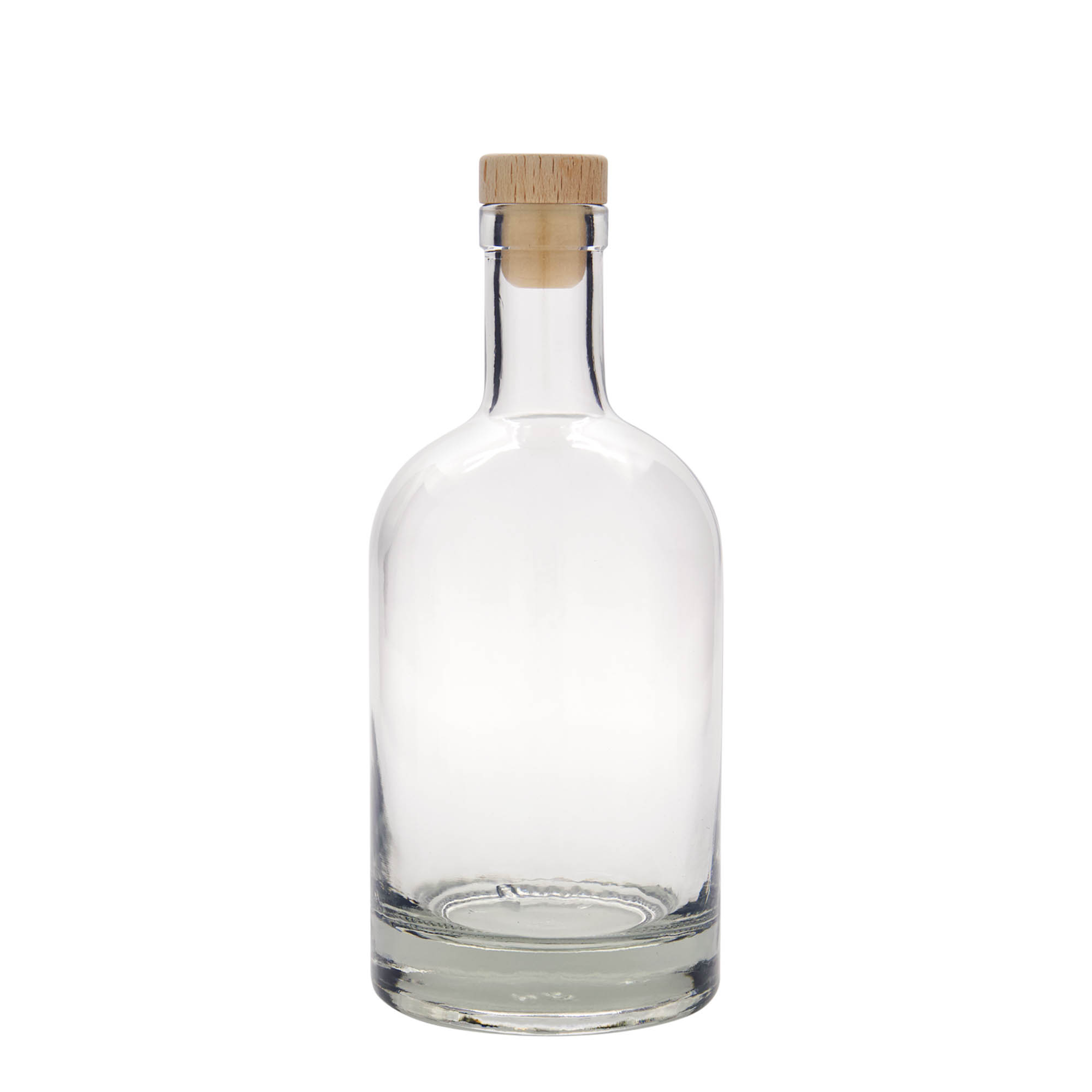 Botella de vidrio de 700 ml 'First Class', boca: corcho