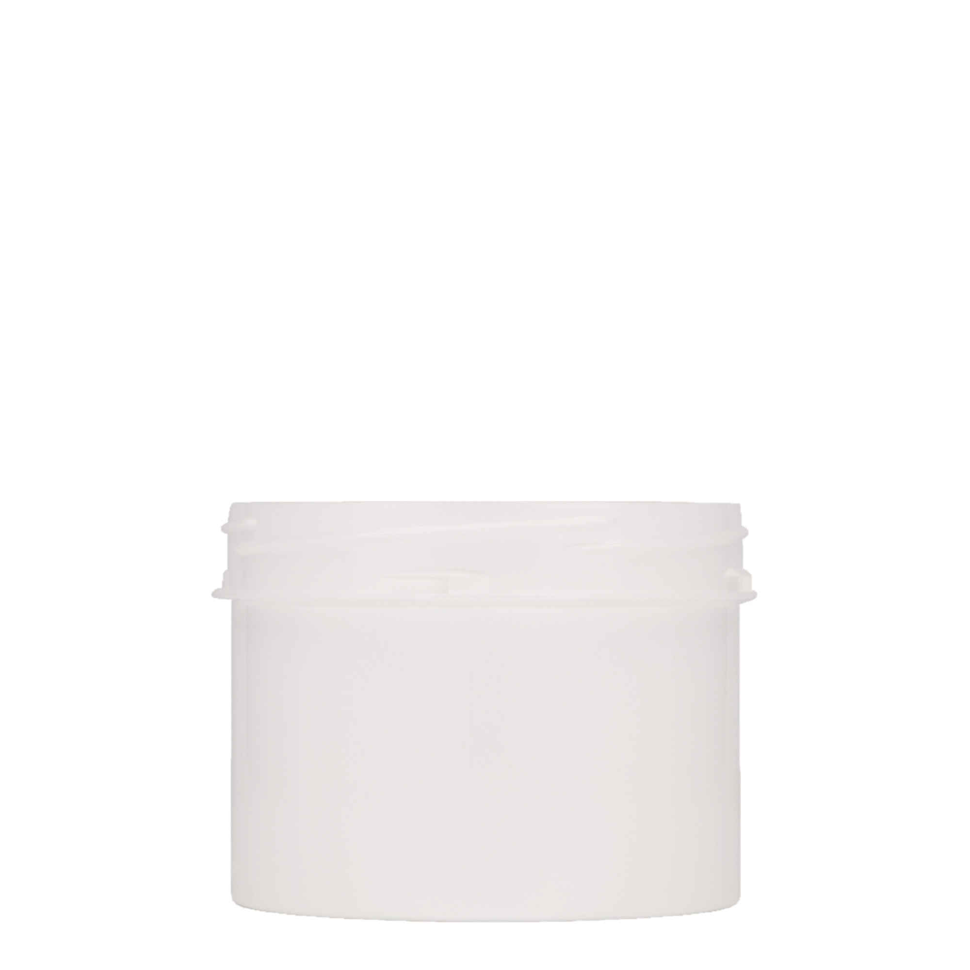 300 ml bote de plástico 'Securilock', PP, blanco, boca: cierre de rosca 300 ml bote de plástico 'Securilock', PP, blanco, boca: cierre de rosca