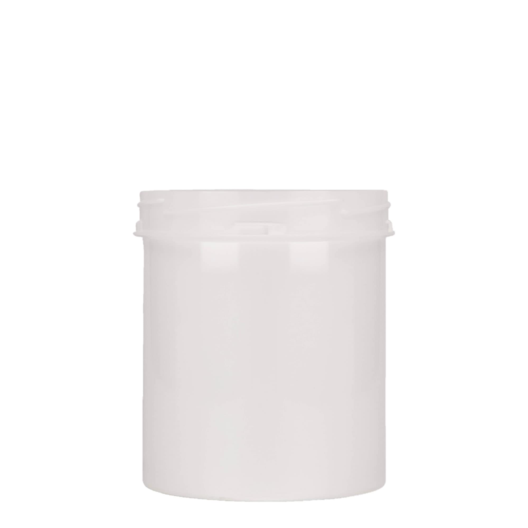 500 ml bote de plástico 'Securilock', PP, blanco, boca: cierre de rosca
