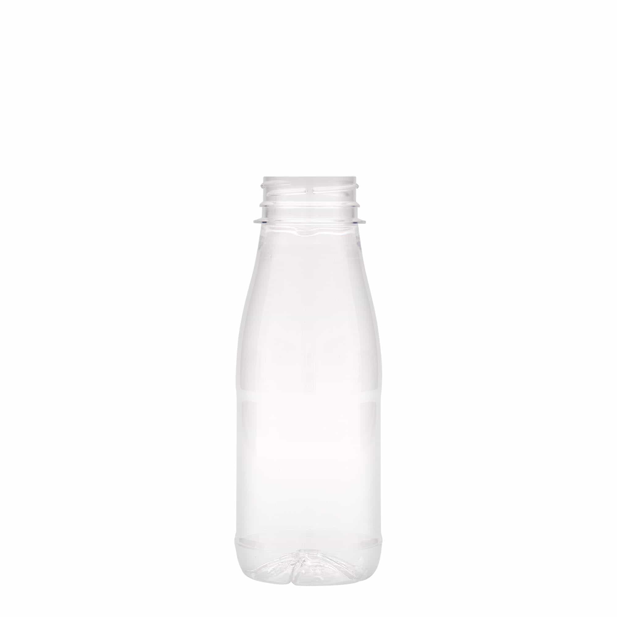 Botella PET de 250 ml 'Milk and Juice', plástico, boca: 38 mm