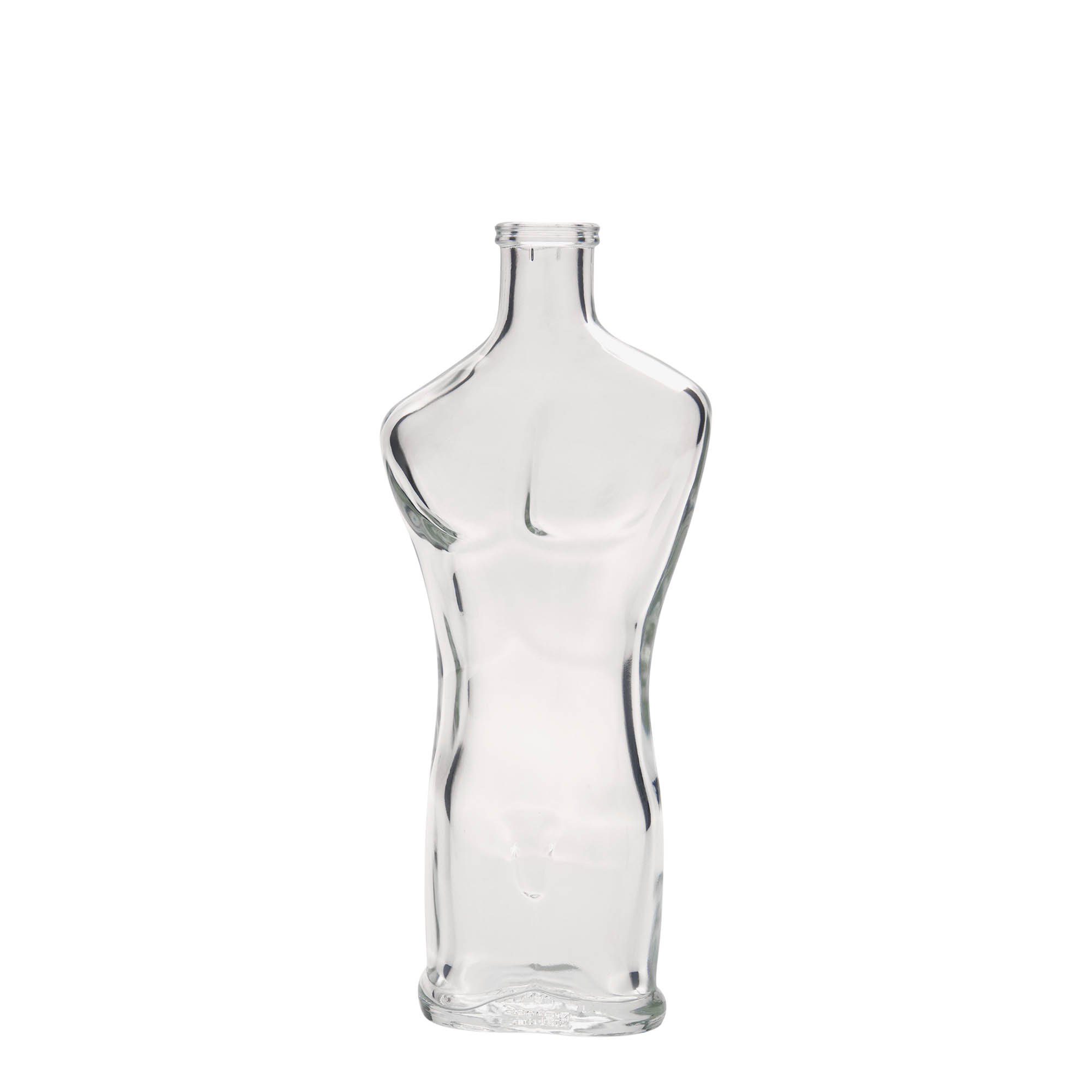 Botella de vidrio de 200 ml 'Adam', boca: corcho