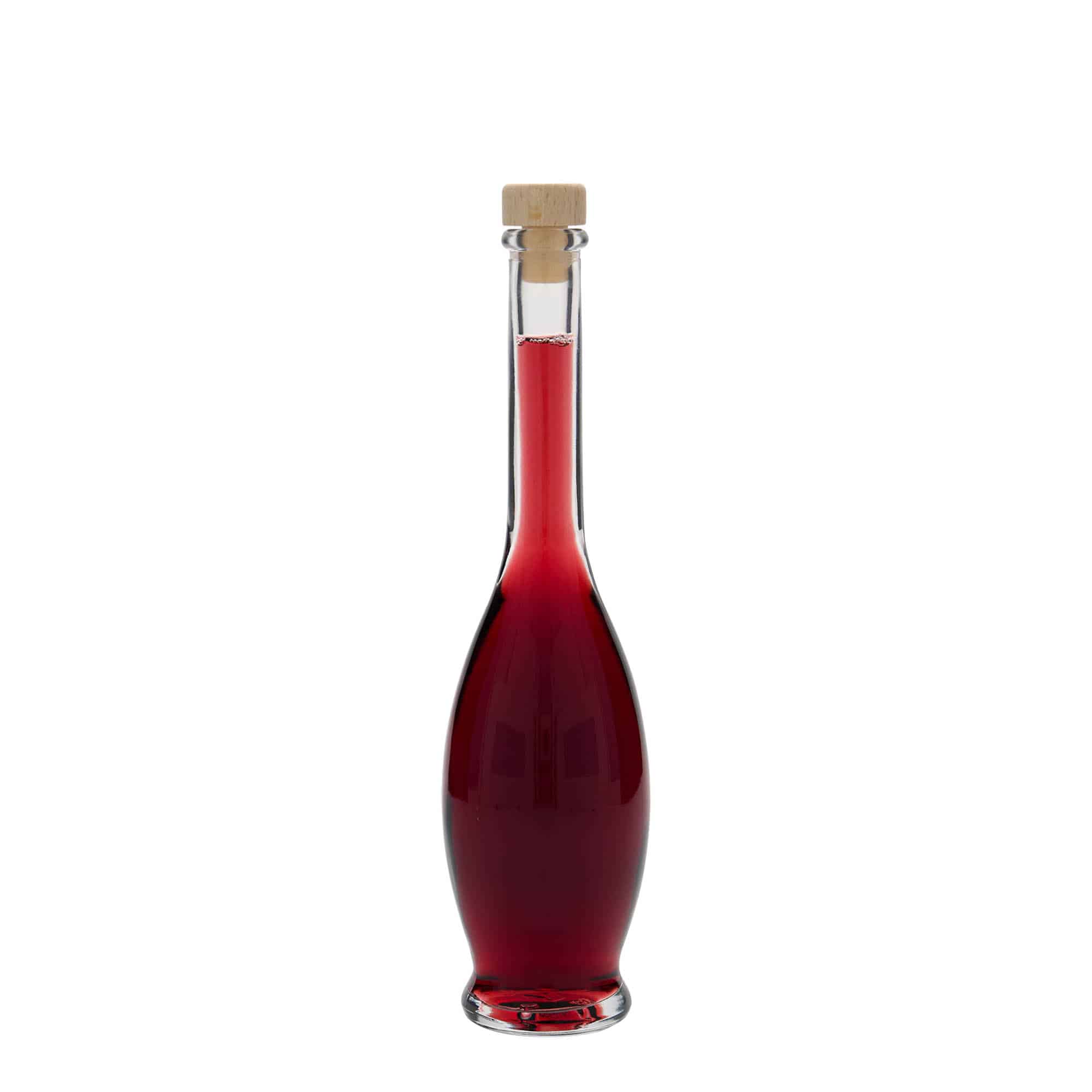 Botella de vidrio de 100 ml 'Gina', boca: corcho Botella de vidrio de 100 ml 'Gina', boca: corcho