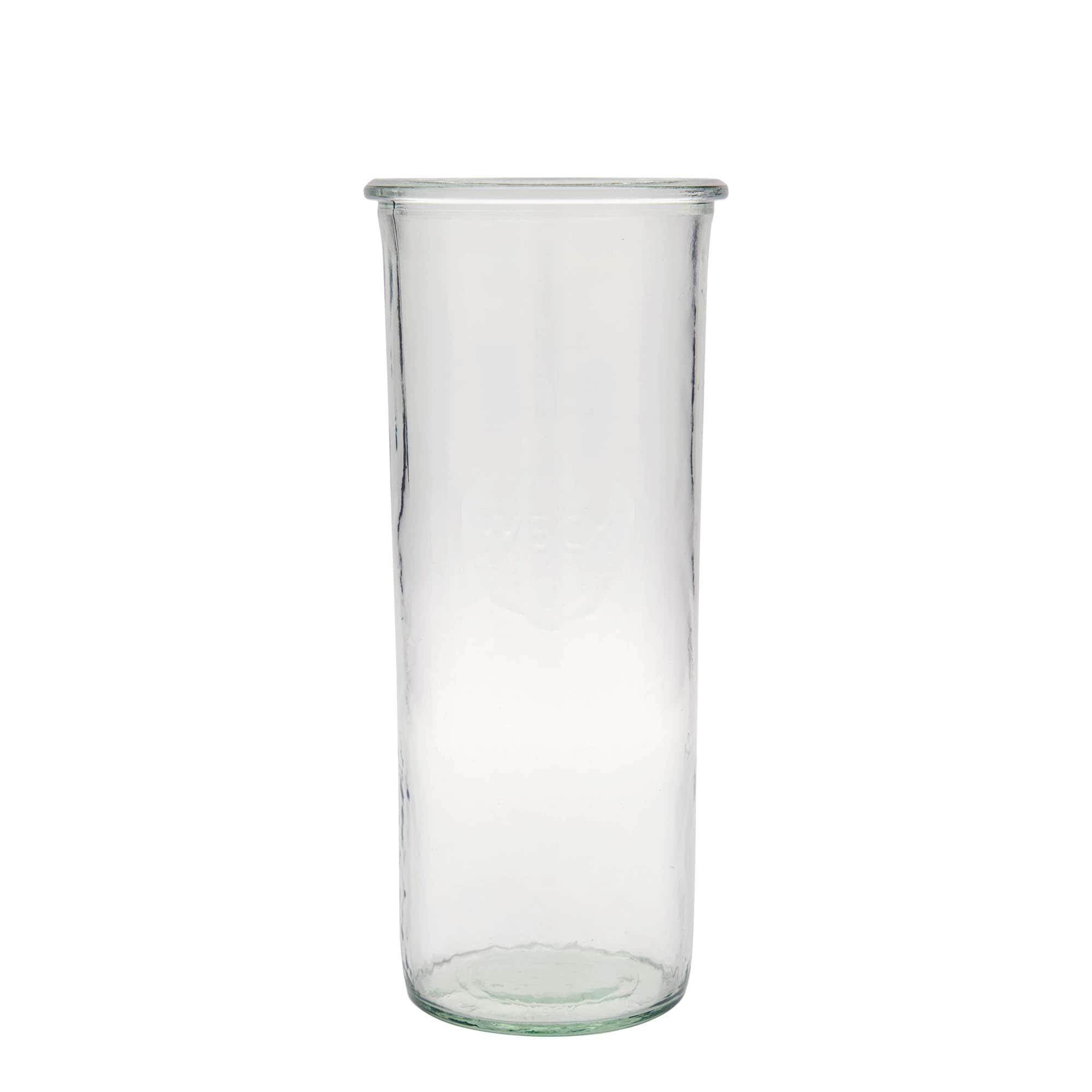 Tarro de vidrio cilíndrico WECK de 1500 ml, boca: borde redondo