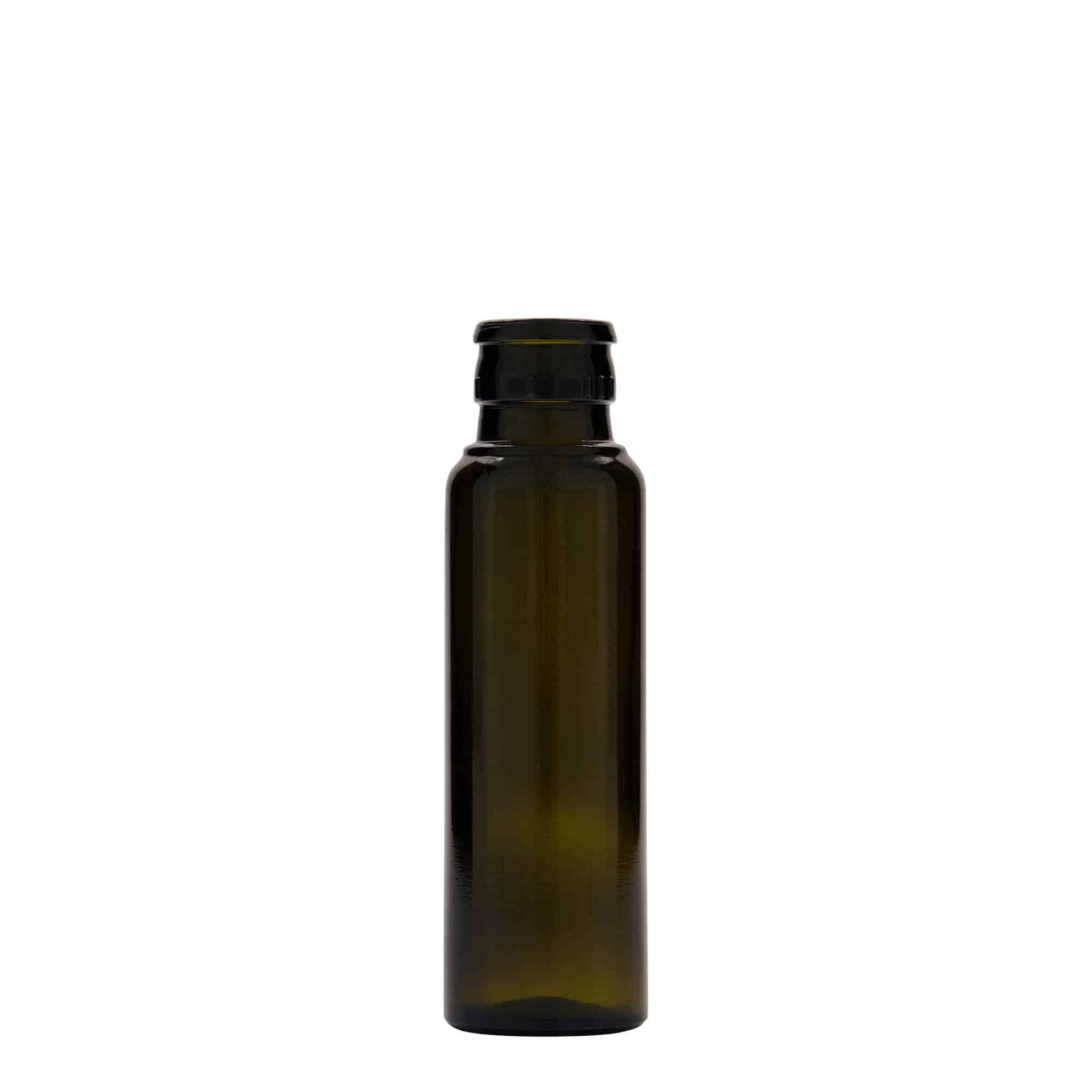 Aceitera/vinagrera 'Willy New' de 100 ml, vidrio, verde antiguo, boca: DOP Aceitera/vinagrera 'Willy New' de 100 ml, vidrio, verde antiguo, boca: DOP