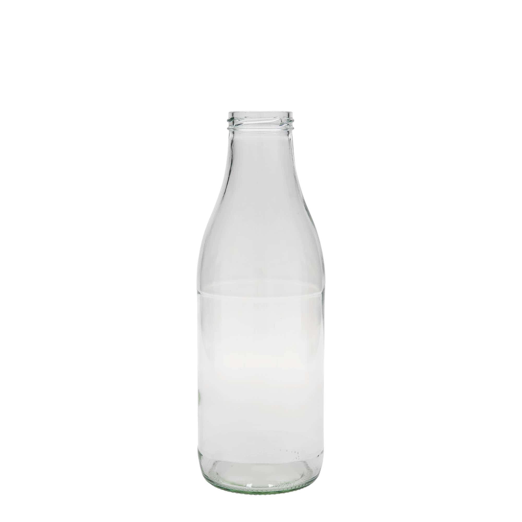 1.000 ml botella de cuello ancho Lorenzo, boca: Twist-Off (TO 48)