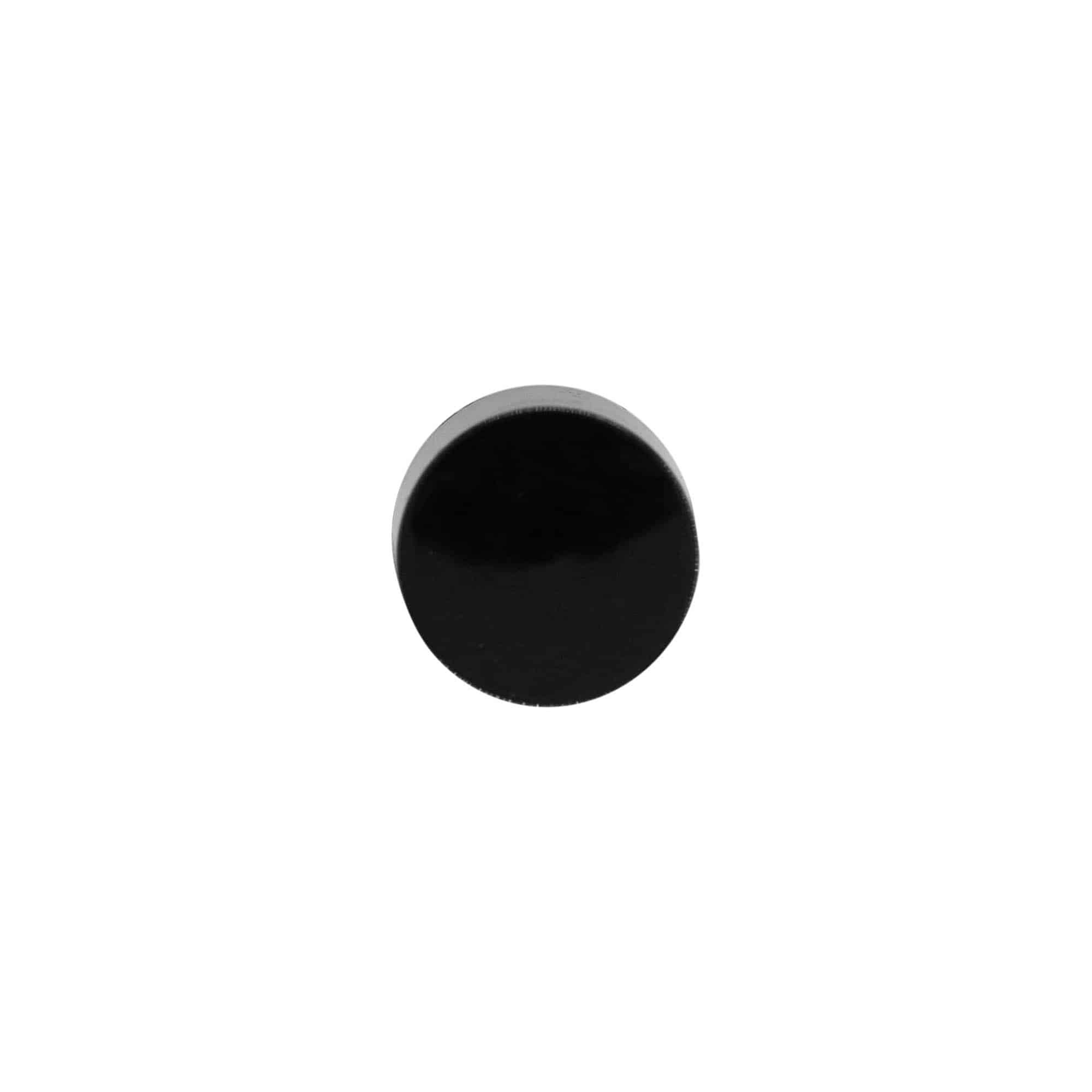 Dispensador Airless con cabezal de bombeo 'Nano', plástico de PP, negro