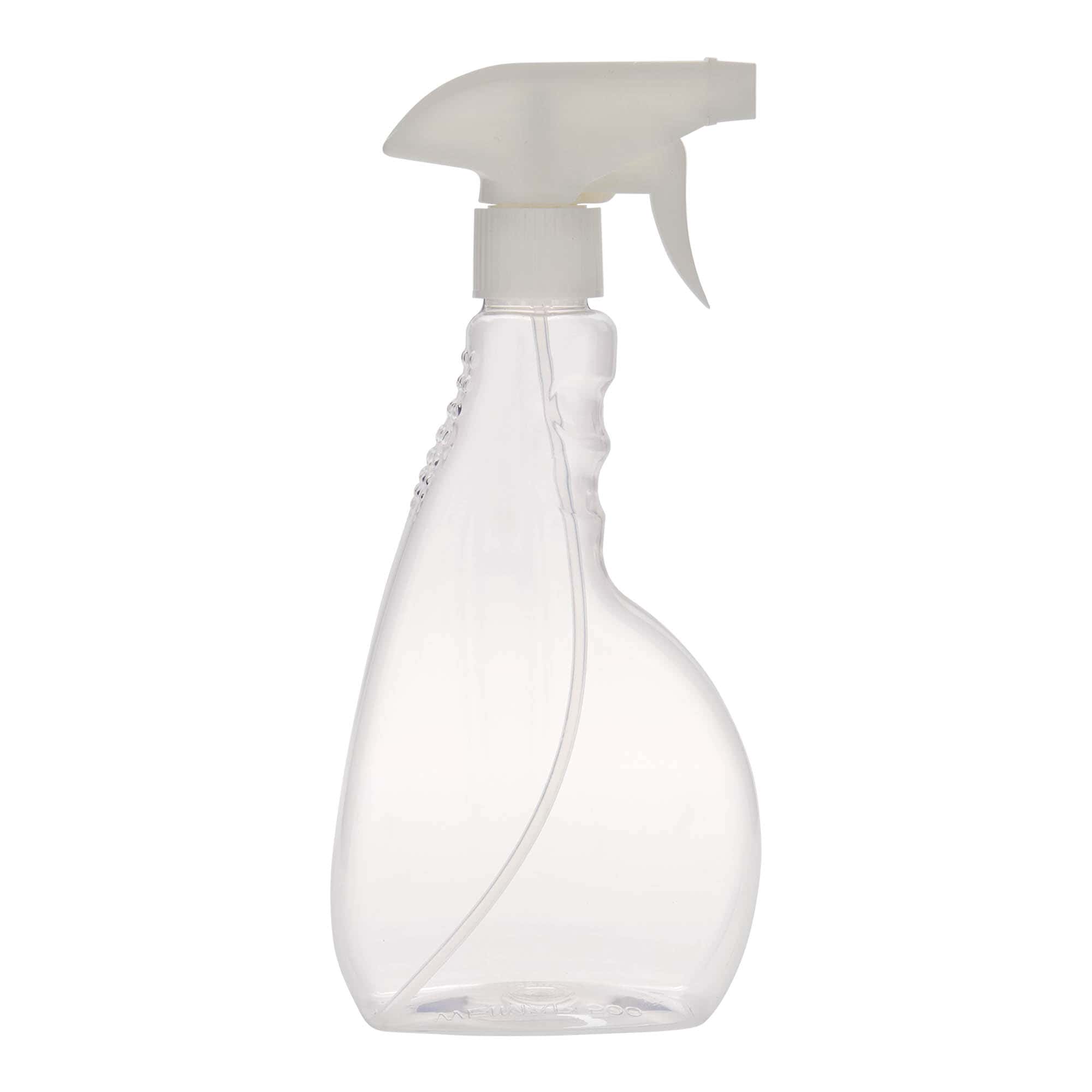 Botella pulverizadora de PET 'Piccobello' de 500 ml, rectangular, plástico, boca: tapón de rosca