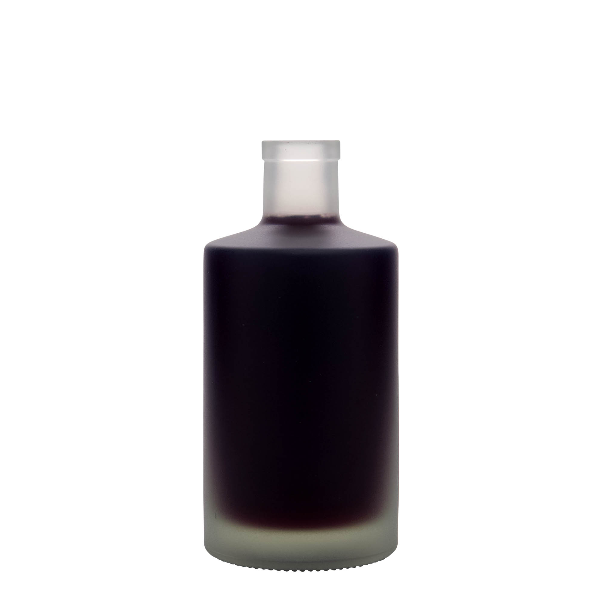 Botella de cristal de 500 ml 'Caroline', enfriada, boca: corcho