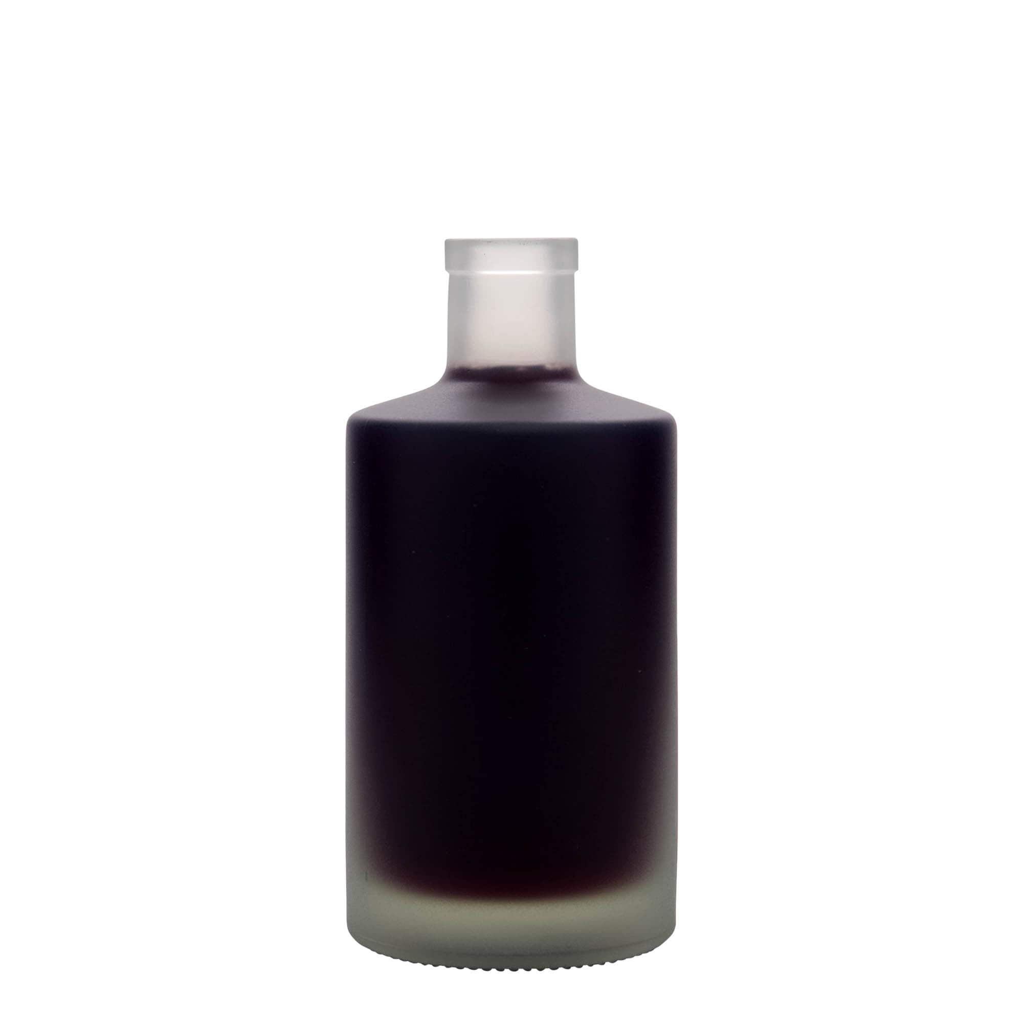 Botella de cristal de 500 ml 'Caroline', enfriada, boca: corcho