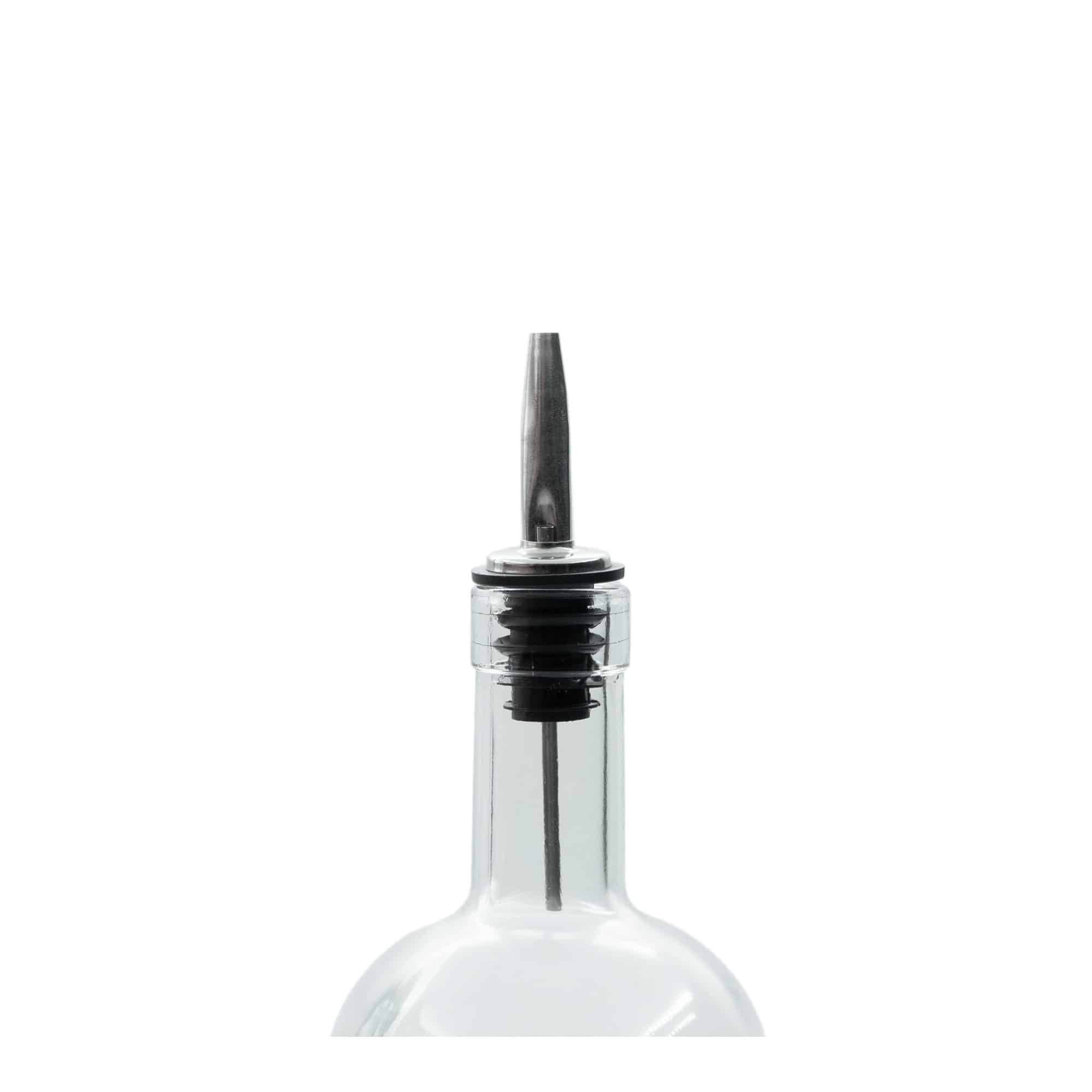 Vertedor Inox con tubo de aire, acero inoxidable, plateado-negro Vertedor Inox con tubo de aire, acero inoxidable, plateado-negro