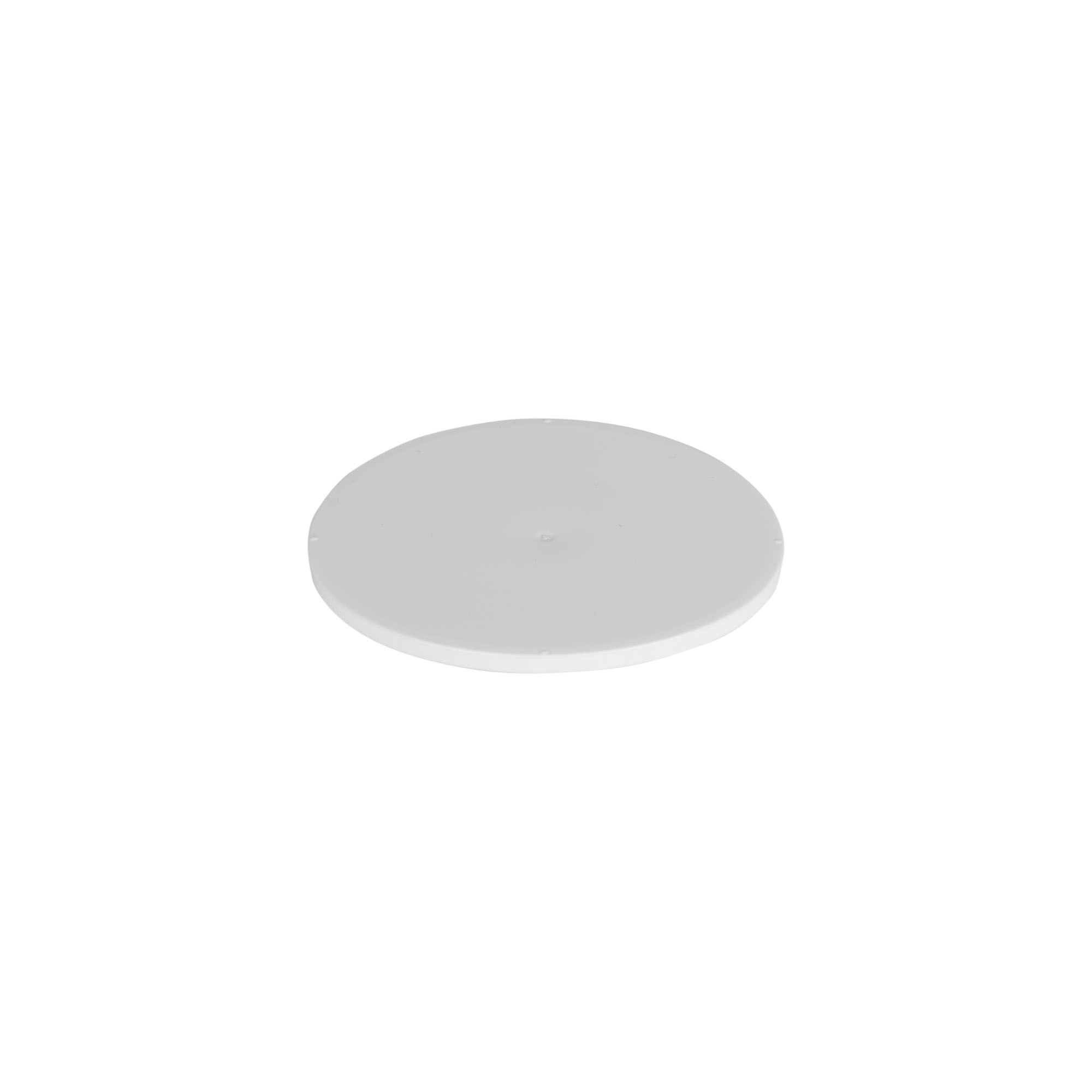Disco de cubierta para 150 ml 'Bianca', plástico PP, blanco