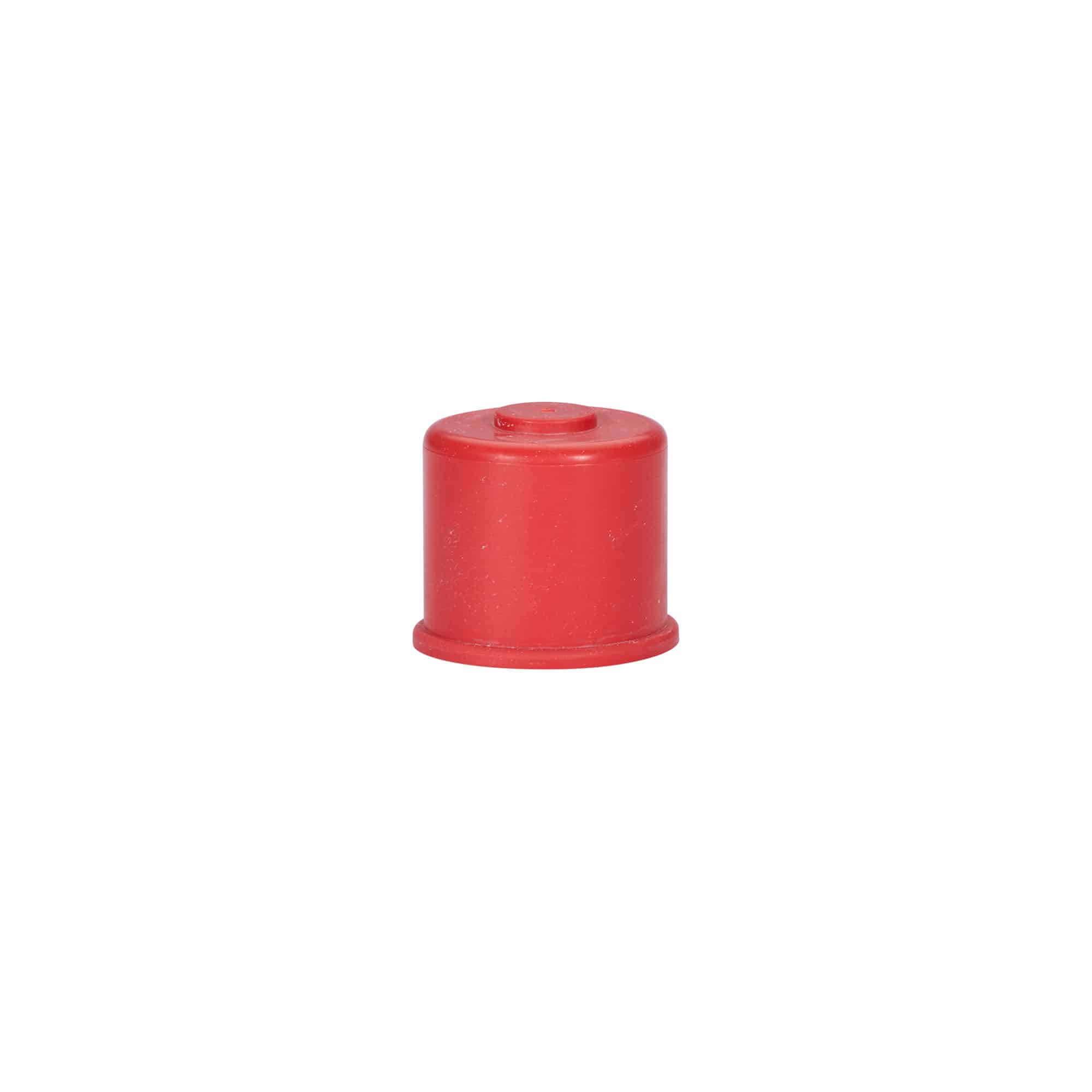 Tapón de mosto tipo 1, goma, rojo