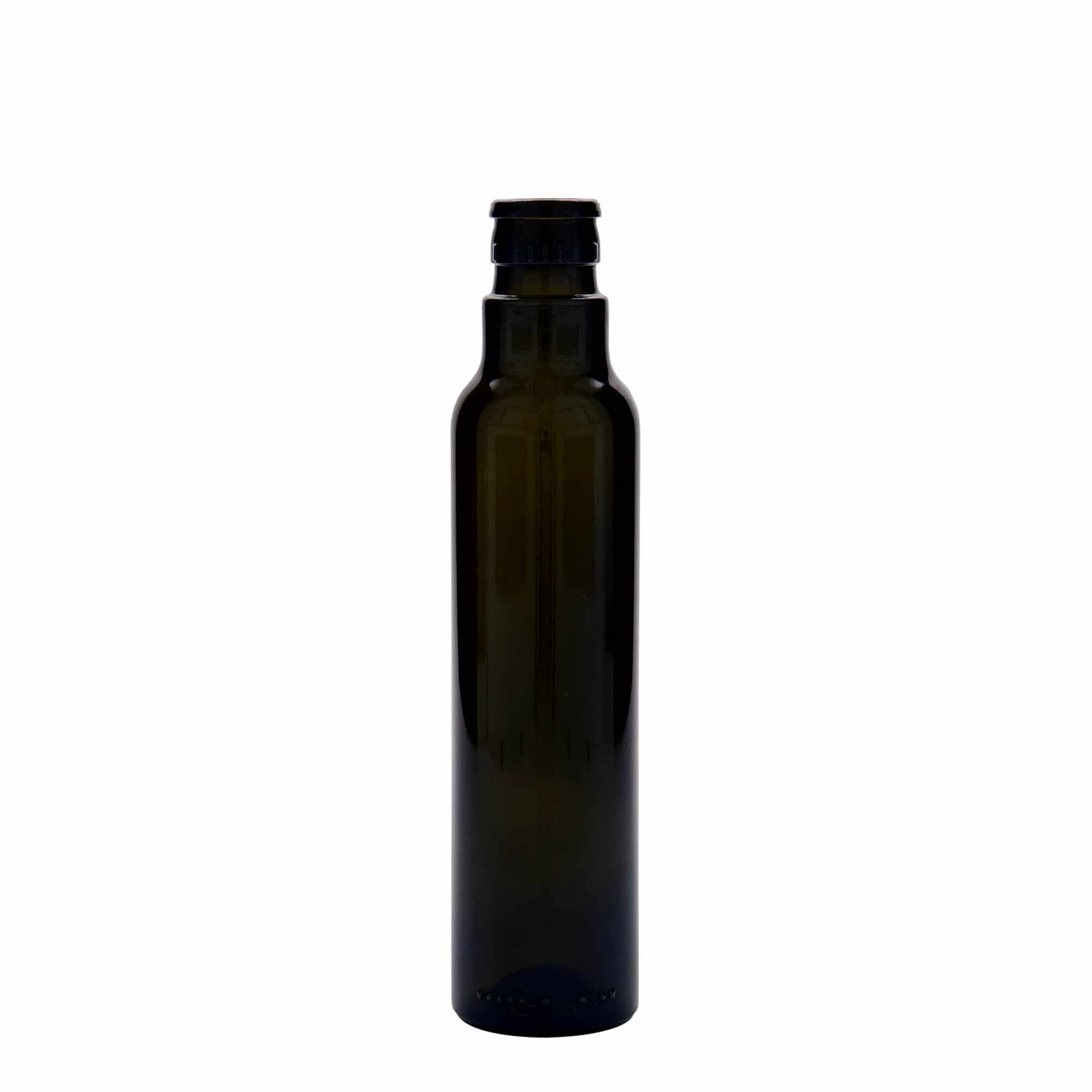 Aceitera/vinagrera 'Willy New' de 250 ml, vidrio, verde antiguo, boca: DOP Aceitera/vinagrera 'Willy New' de 250 ml, vidrio, verde antiguo, boca: DOP