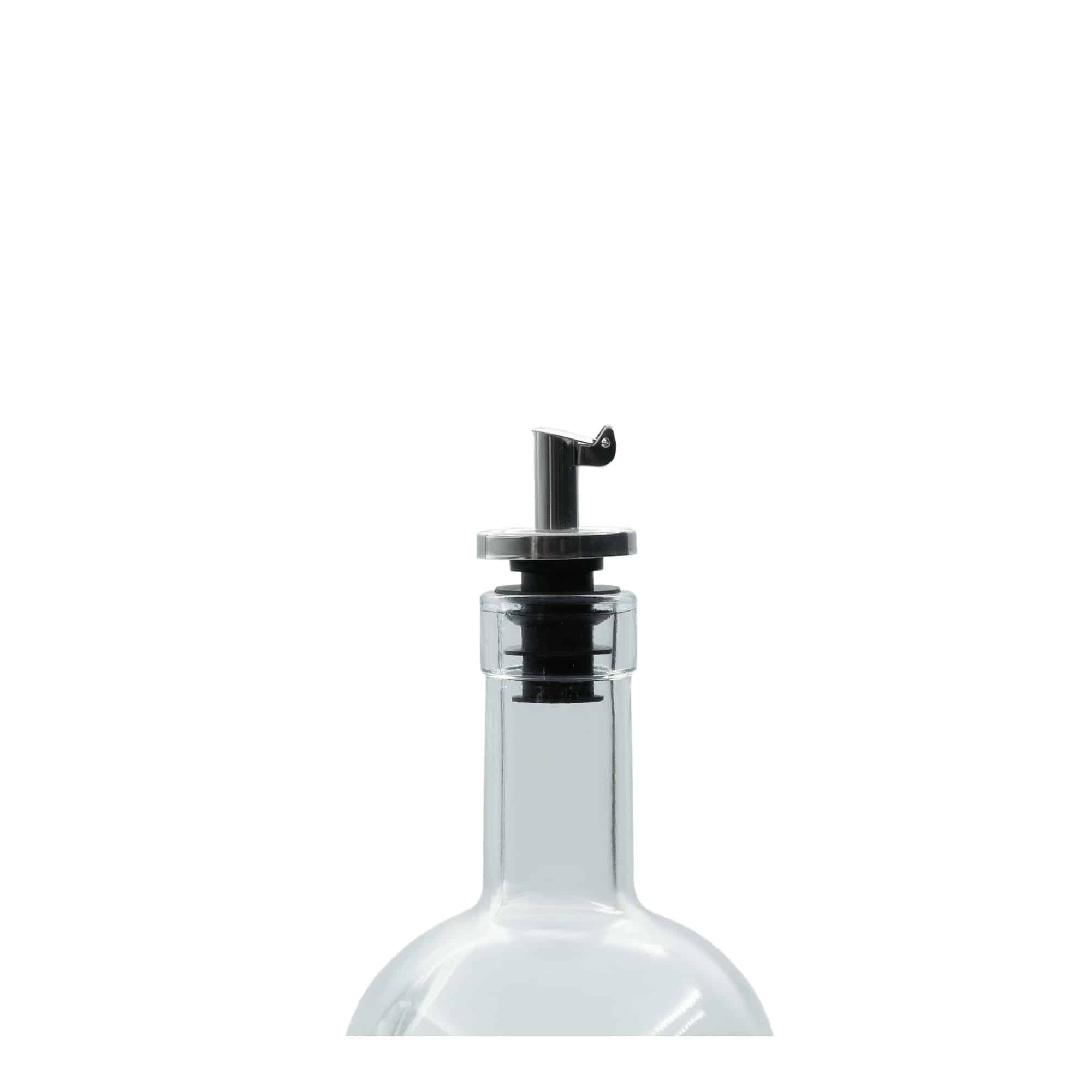 Vertedor Inox para vinagre, acero inoxidable, plateado