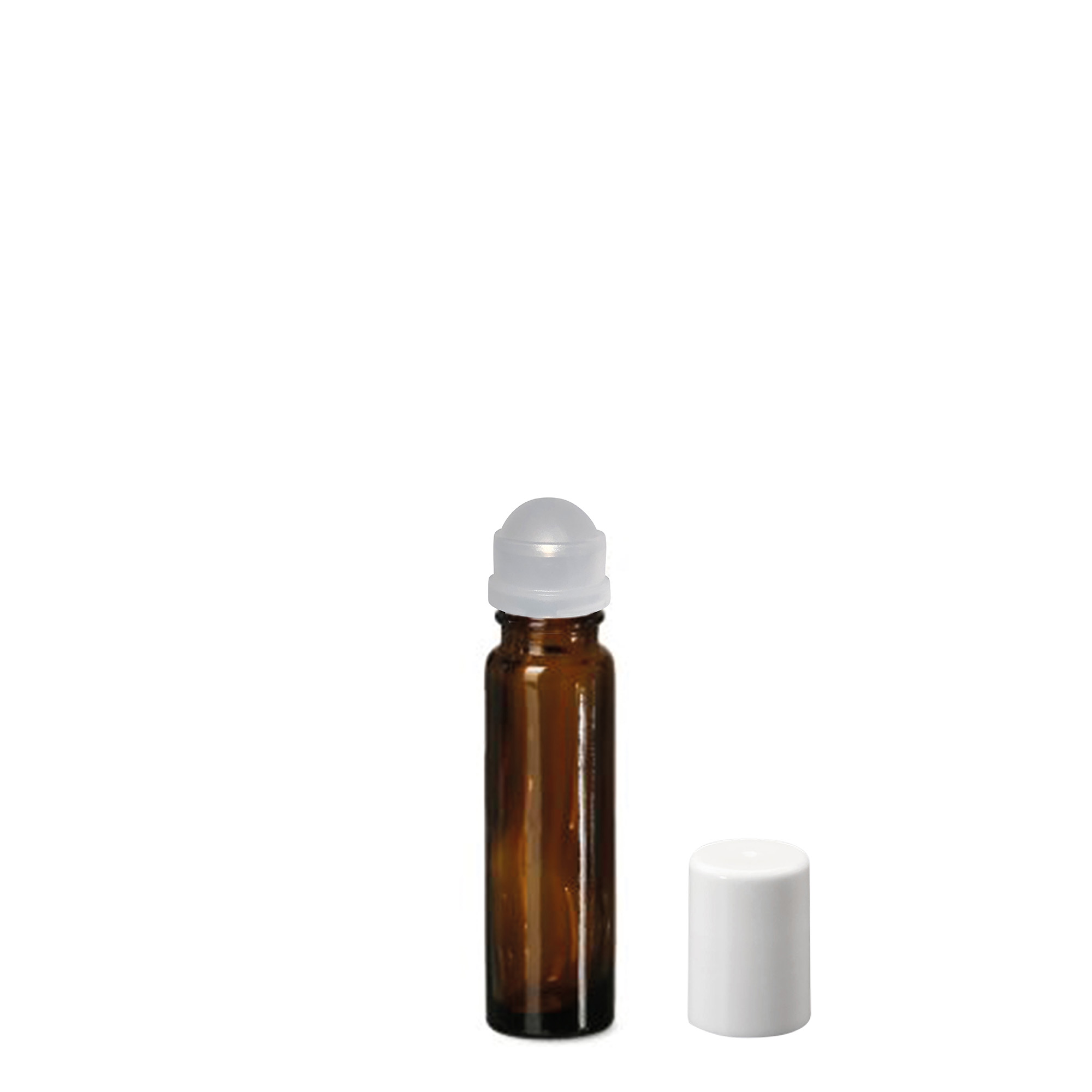 Botella de roll-on de 10 ml, vidrio, marrón, boca: cierre de rosca Botella de roll-on de 10 ml, vidrio, marrón, boca: cierre de rosca