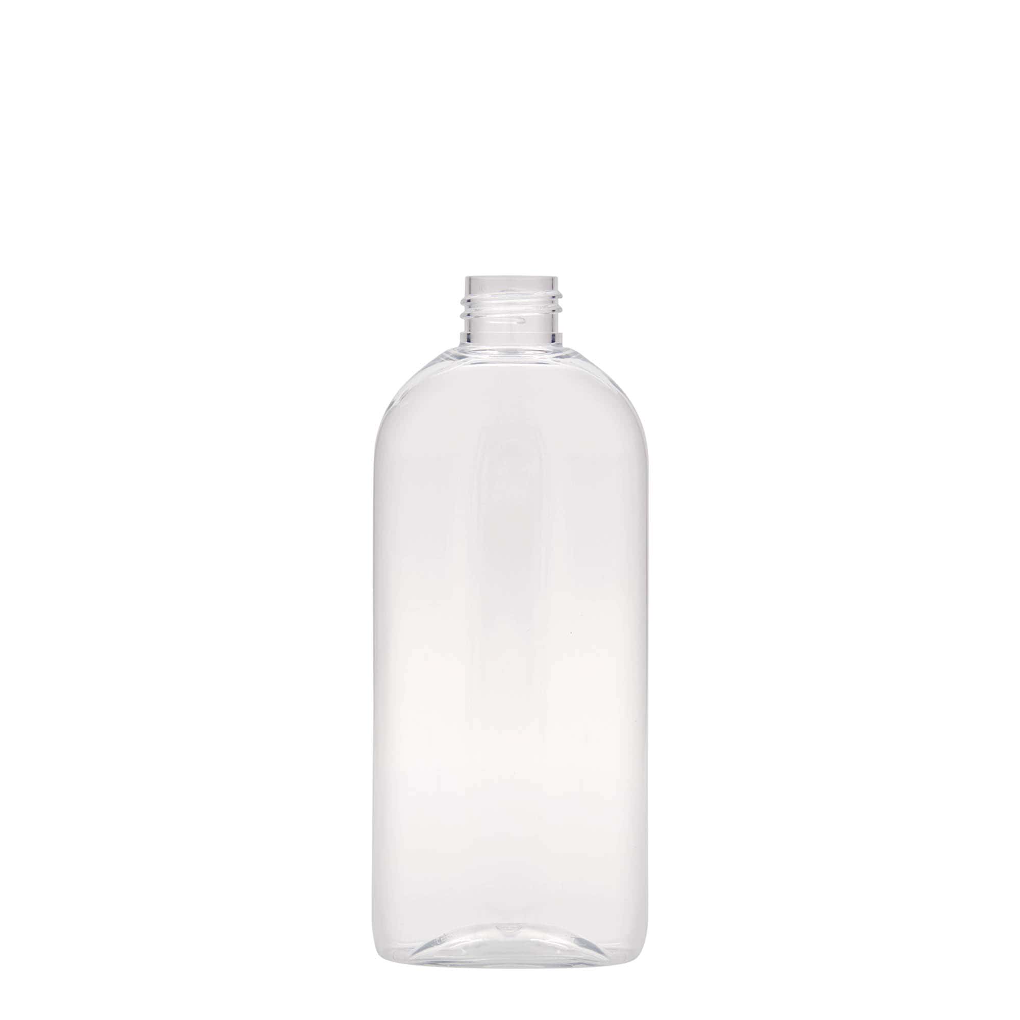 Botella PET de 250 ml 'Iris', ovalada, plástico, boca: 24/410