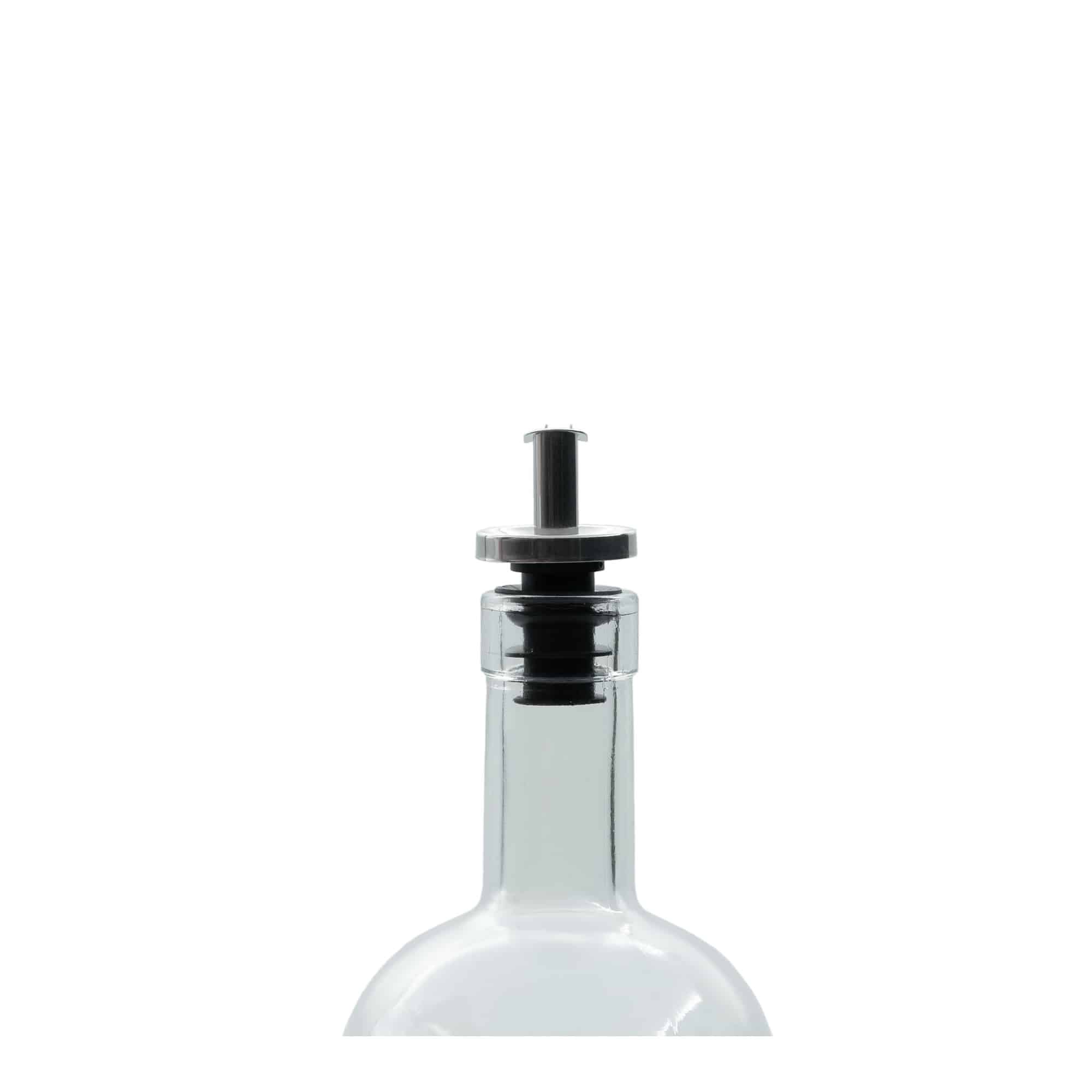 Vertedor Inox para vinagre, acero inoxidable, plateado