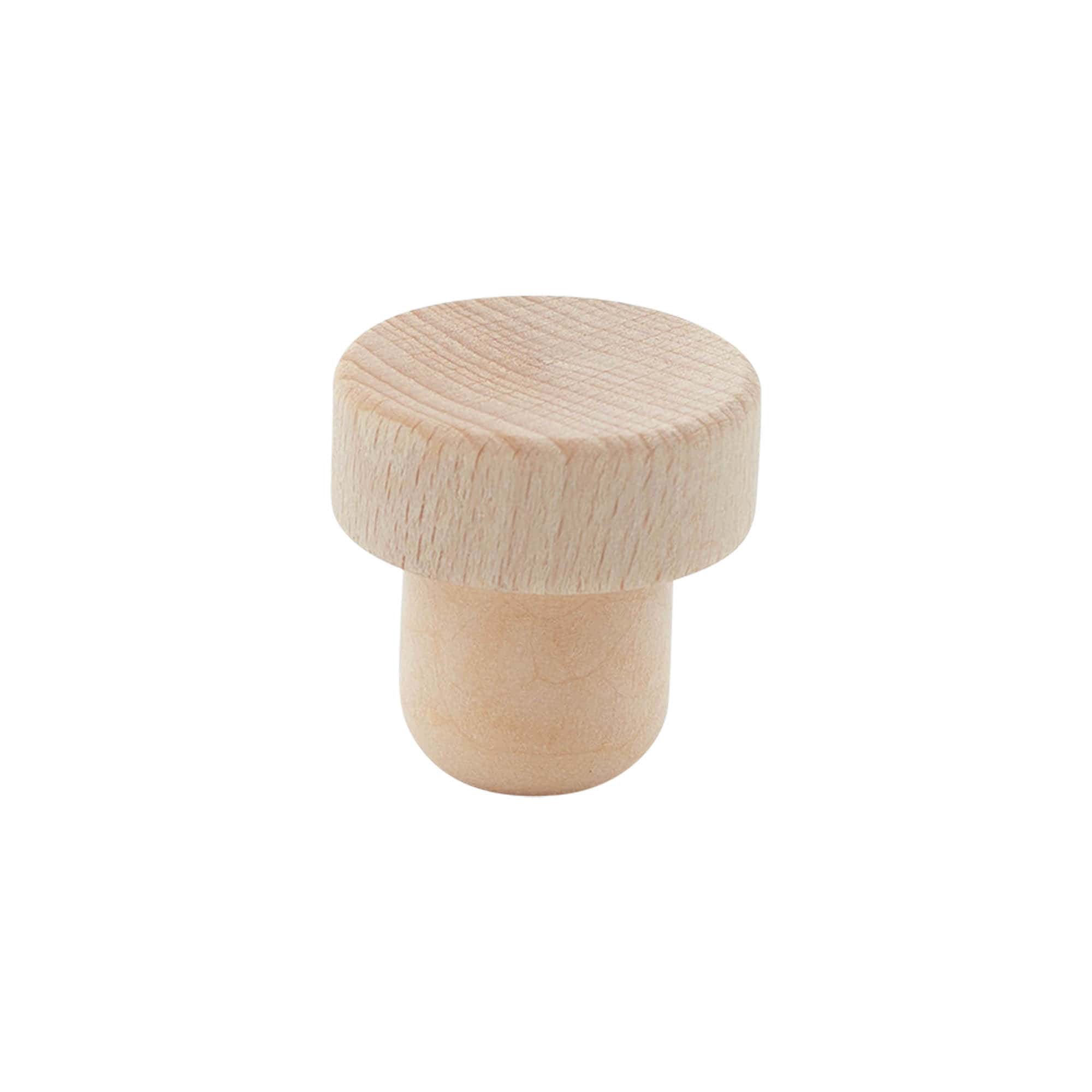 Tapón de corcho con asa 22,1 mm, madera/plástico, para boca: corcho
