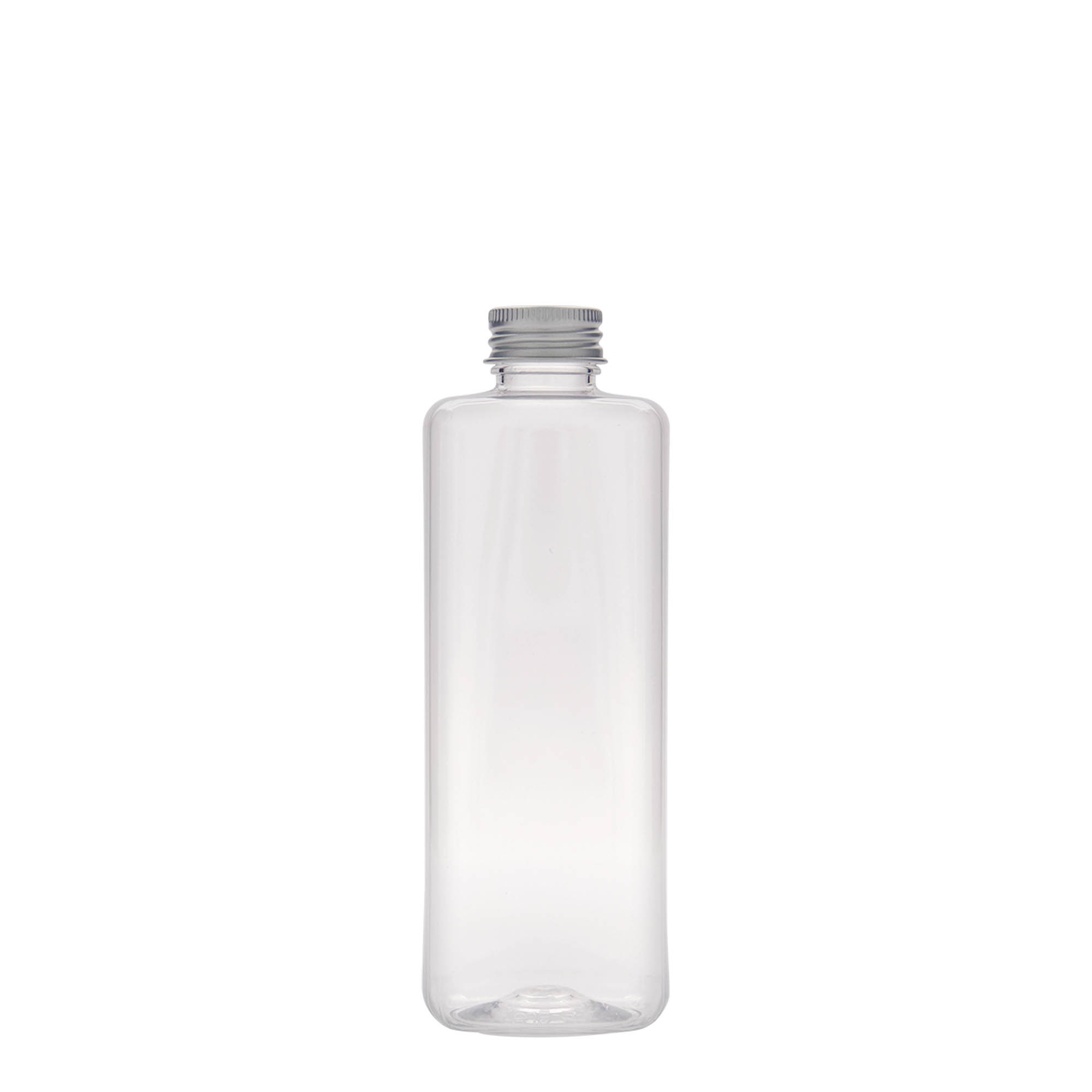 Botella PET de 300 ml 'Karl', cuadrada, plástico, boca: 24/410