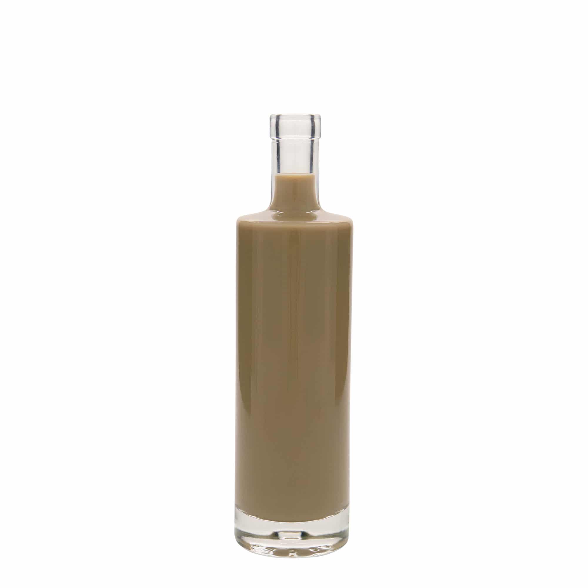 Botella de vidrio de 500 ml 'Titano', boca: corcho