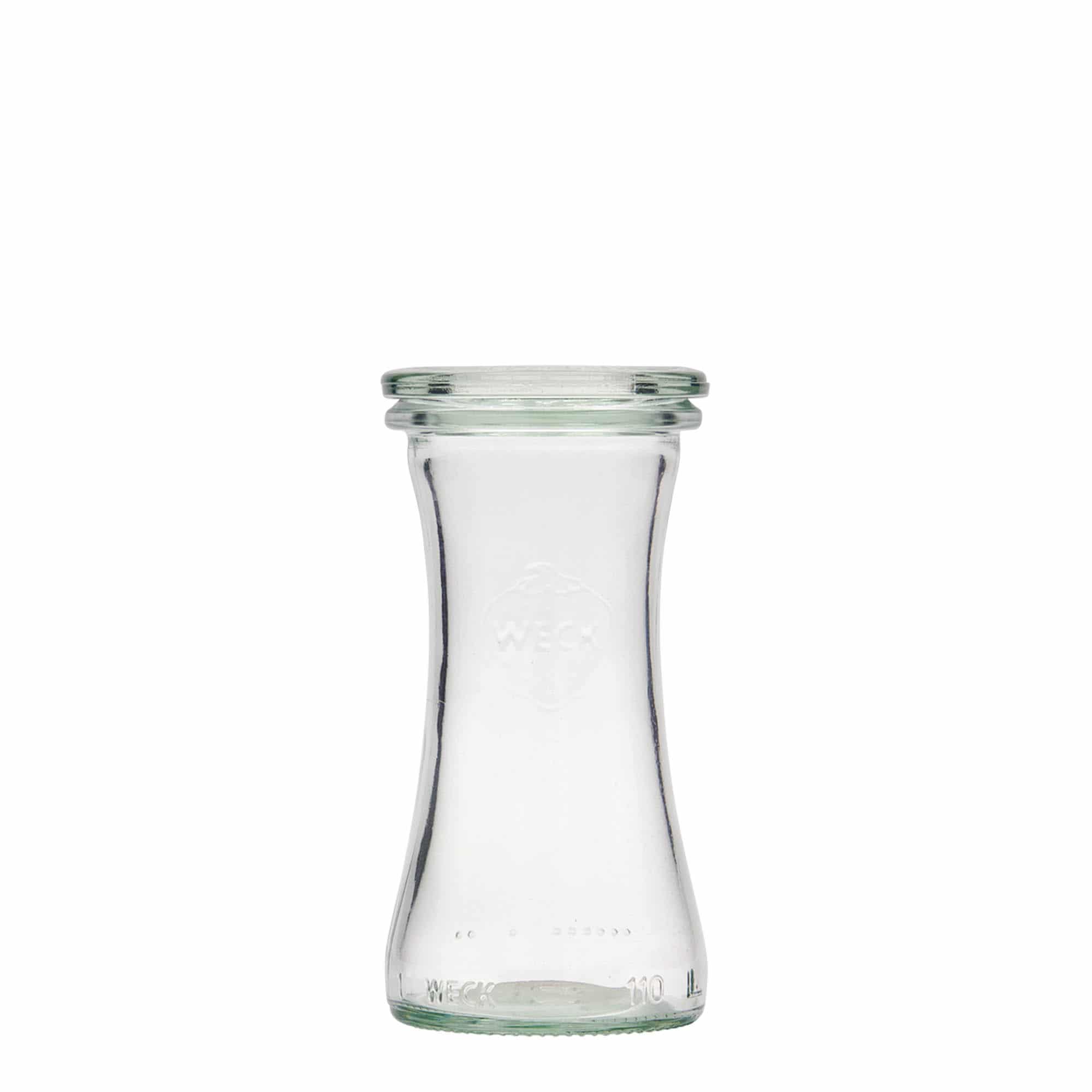 Tarro de delicatessen WECK de 110 ml, boca: borde redondo