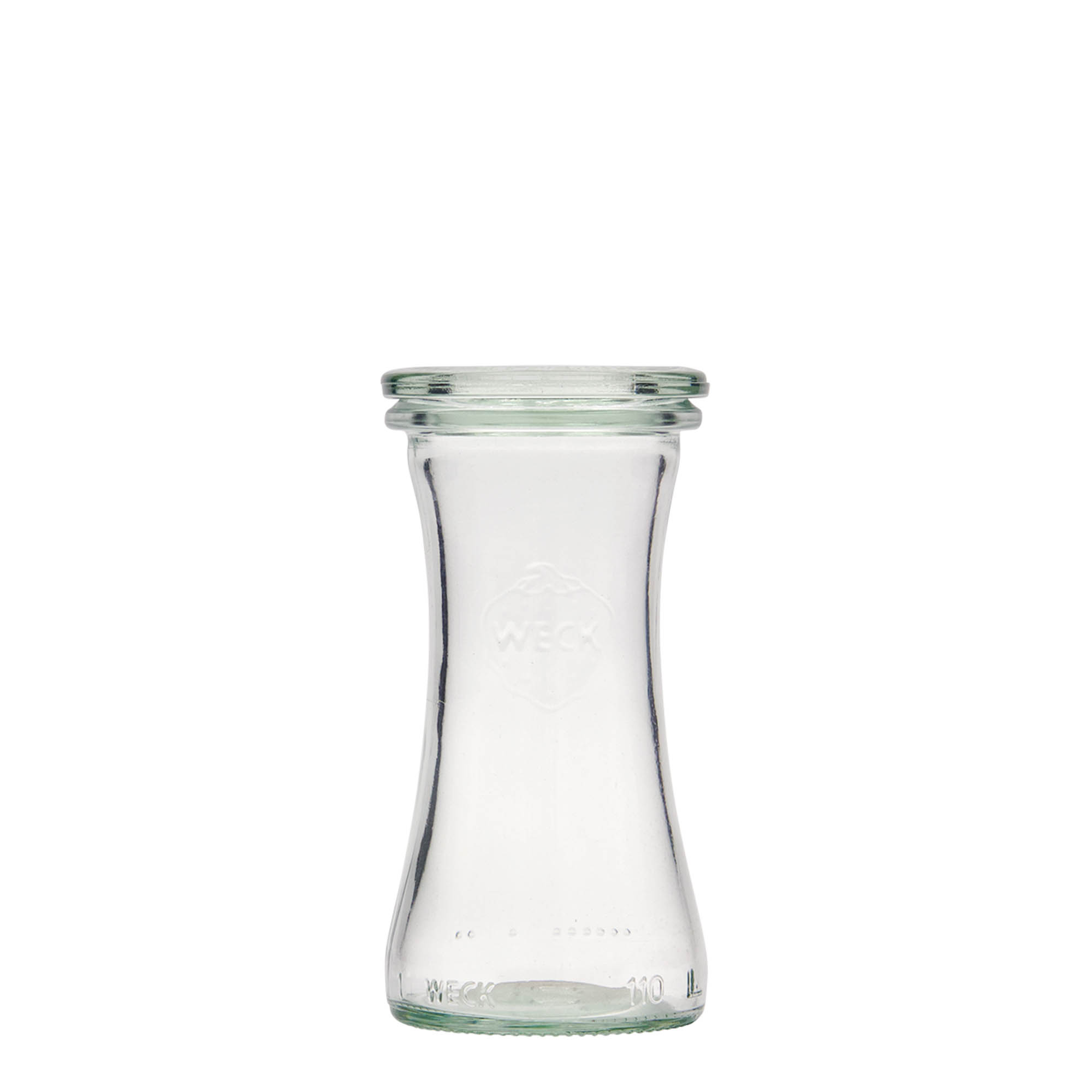 110 ml tarro WECK para delicatessen, boca: borde redondo