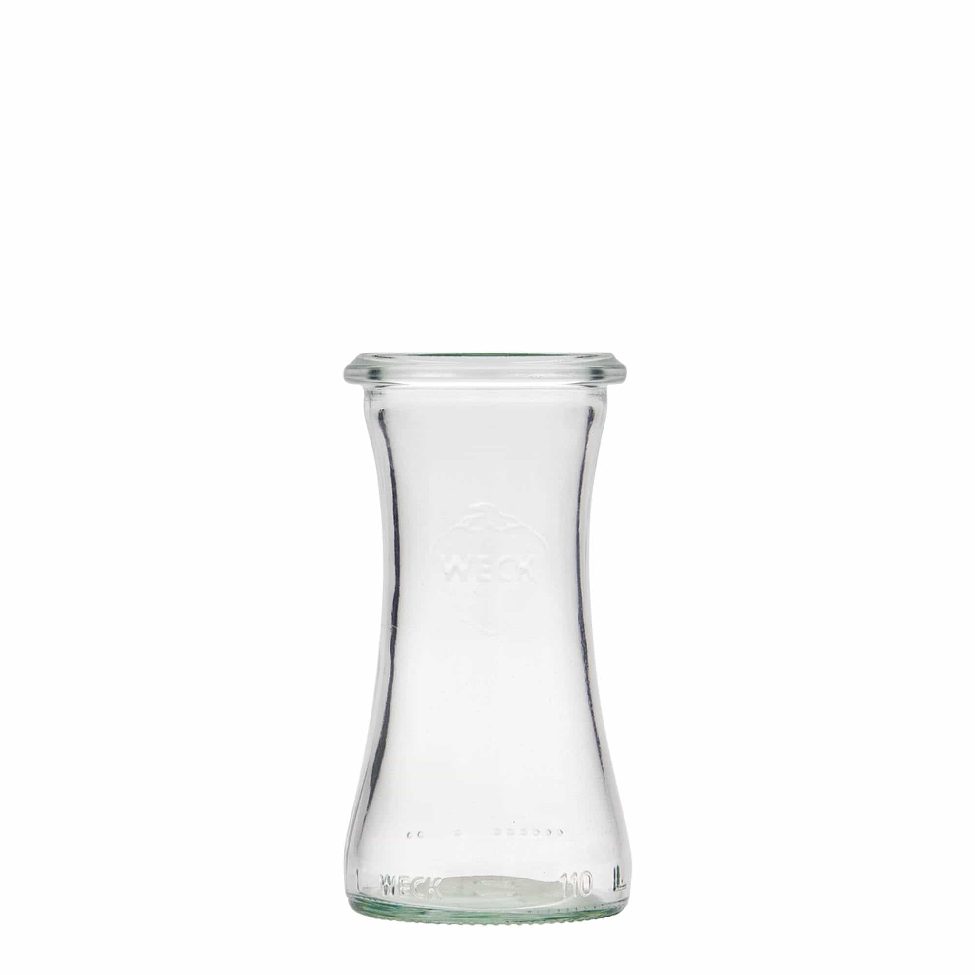 110 ml tarro WECK para delicatessen, boca: borde redondo